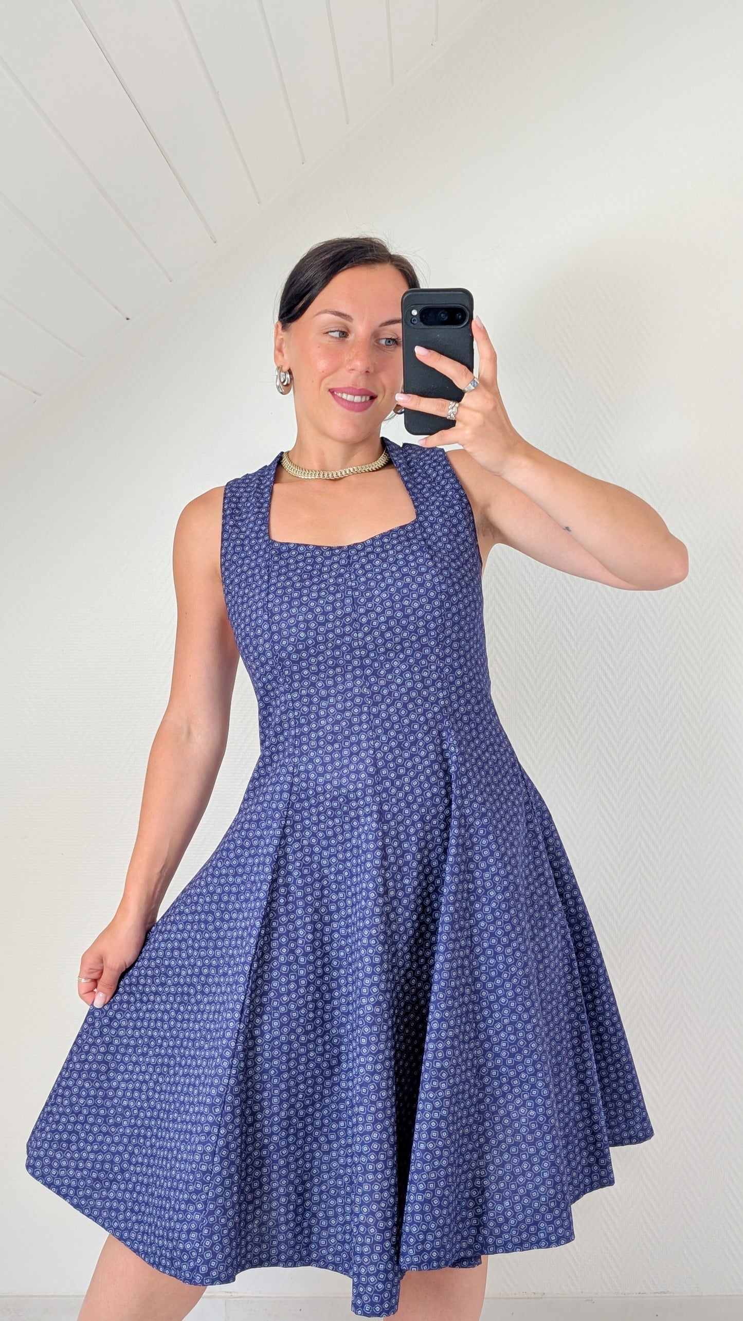 Robe 70s coton T36