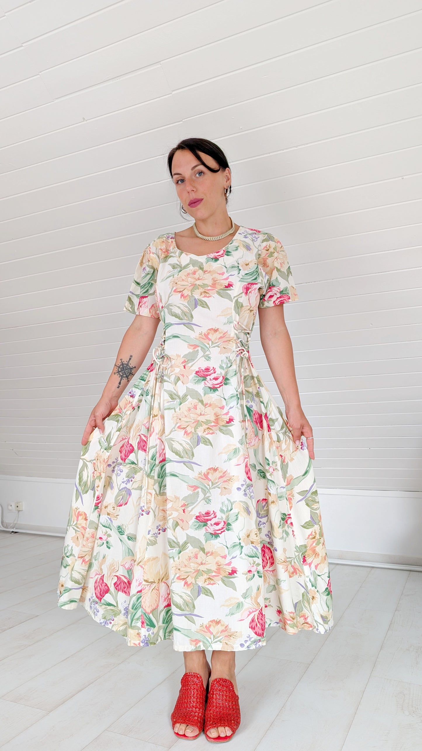 Robe coton maxi T40-42