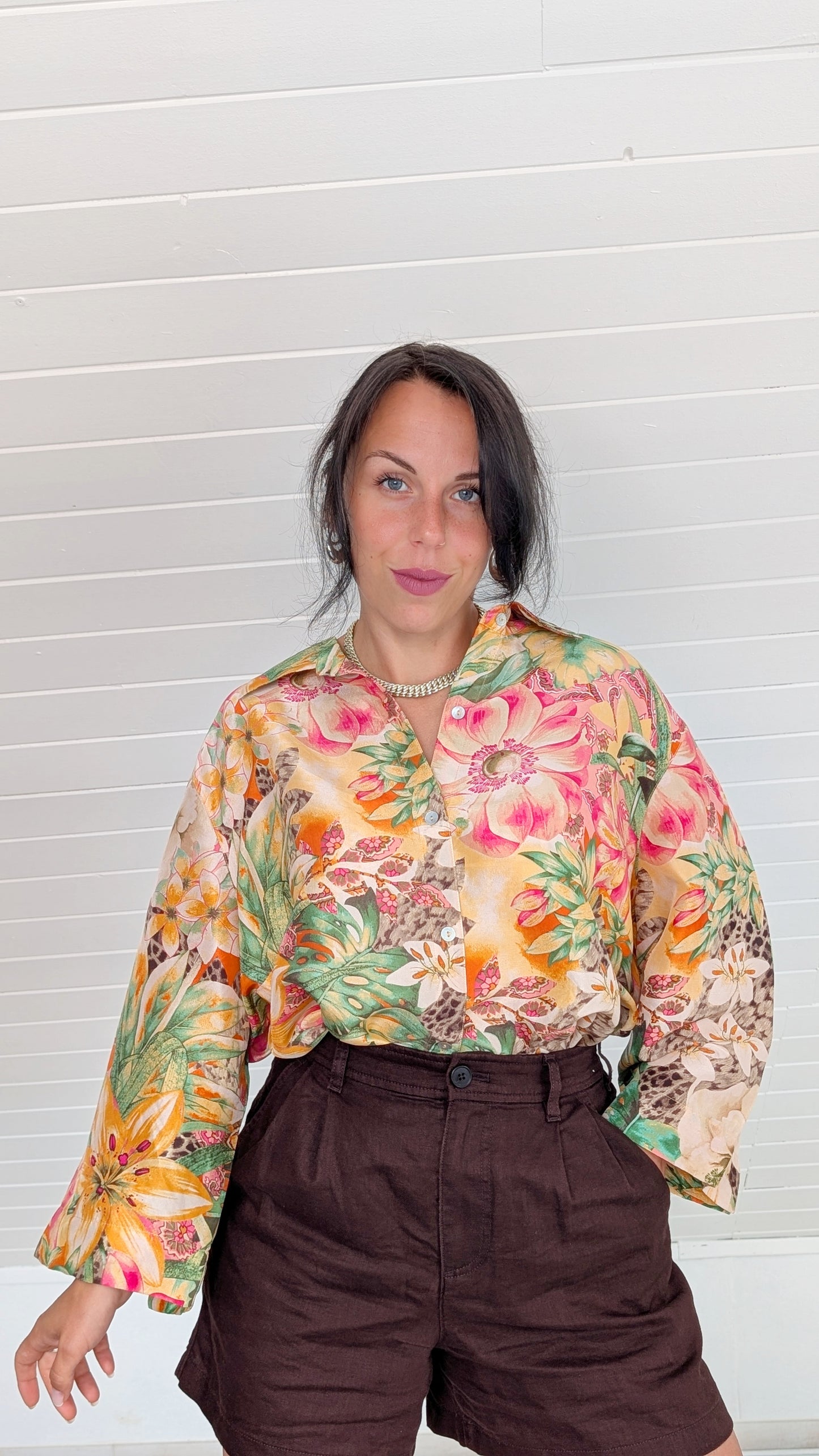 Blouse soie jusqu'au 44