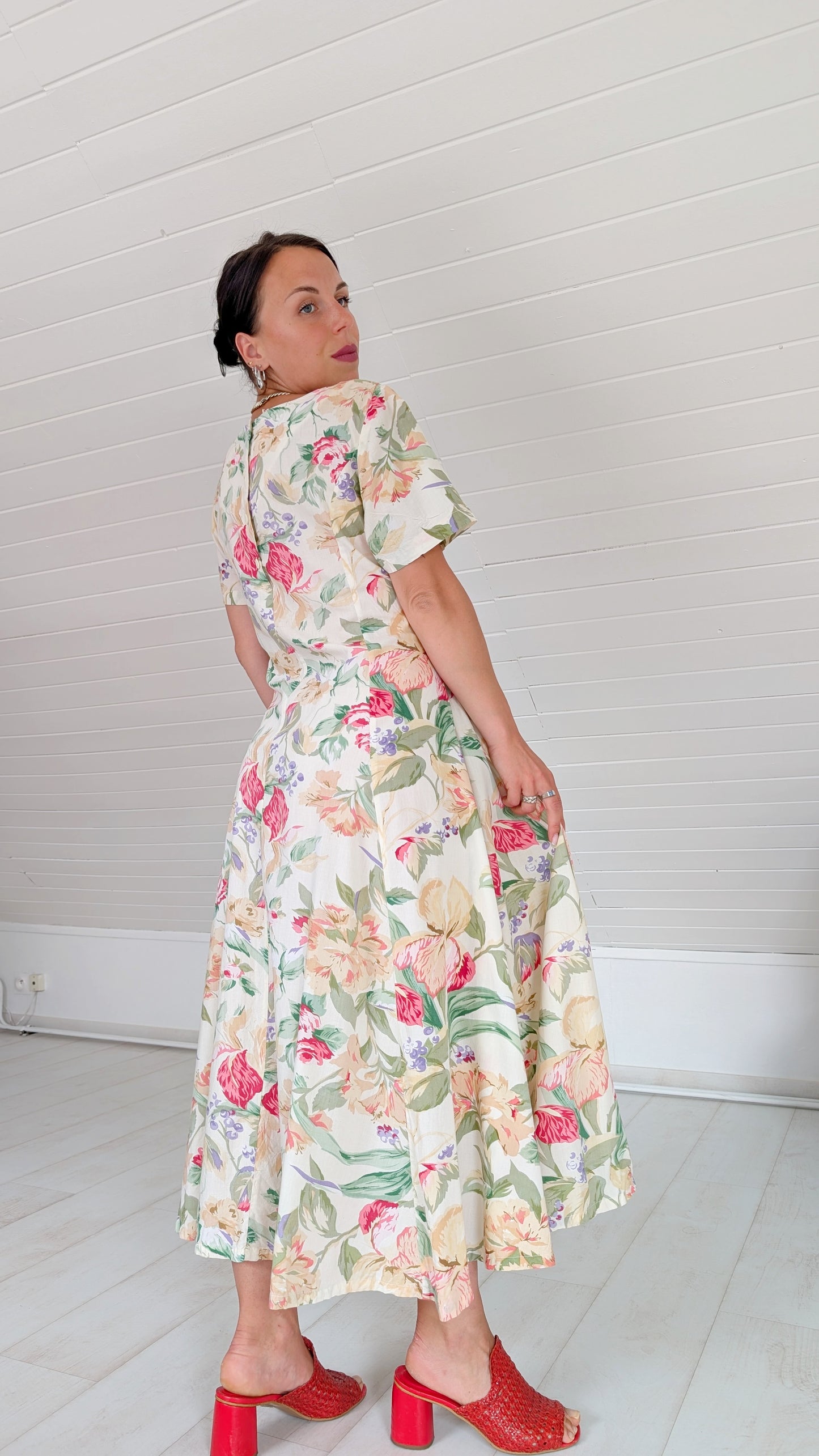 Robe coton maxi T40-42