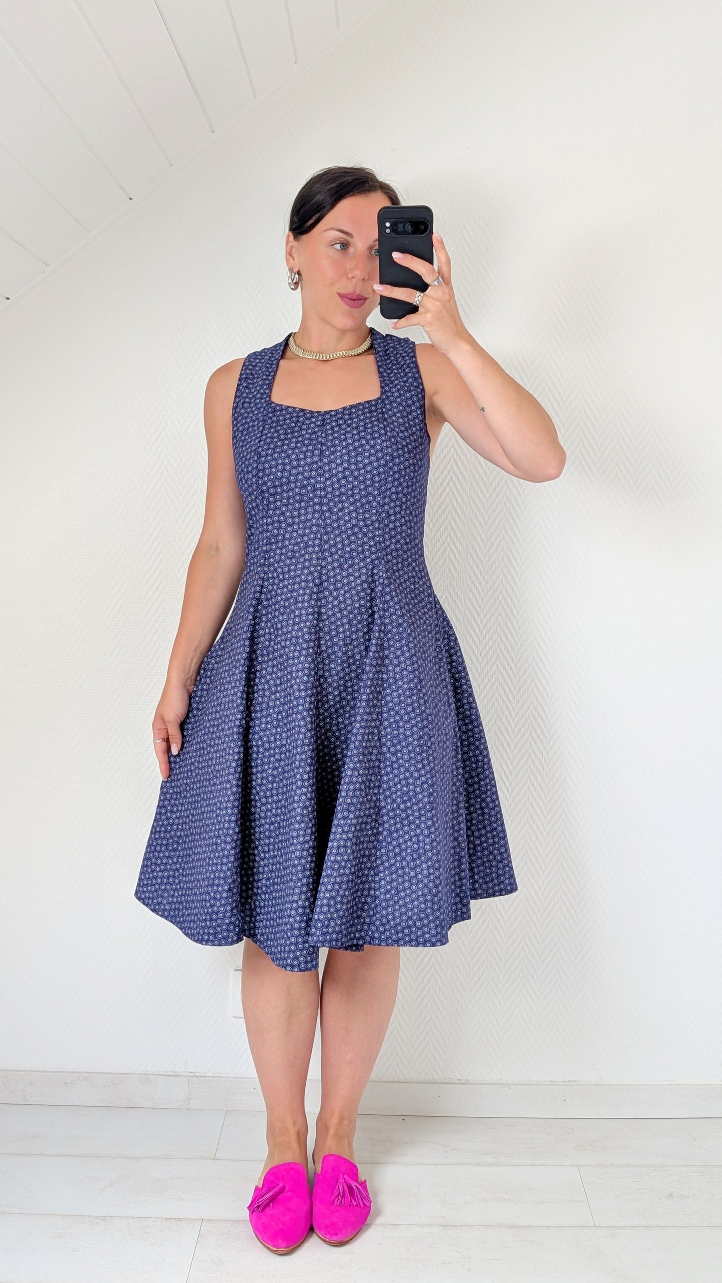 Robe 70s coton T36