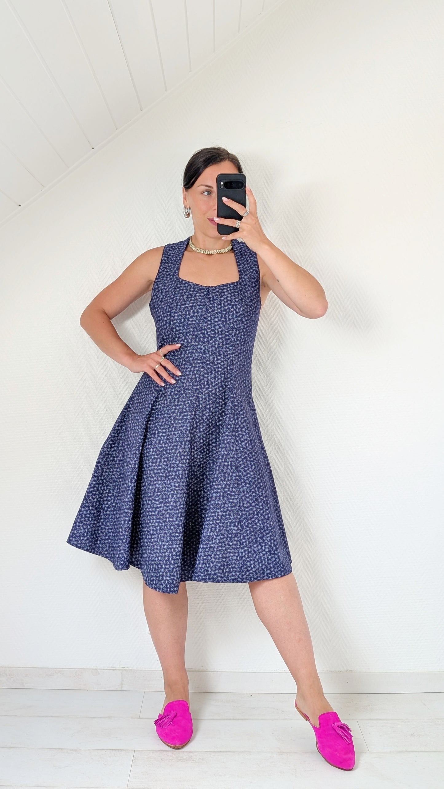 Robe 70s coton T36