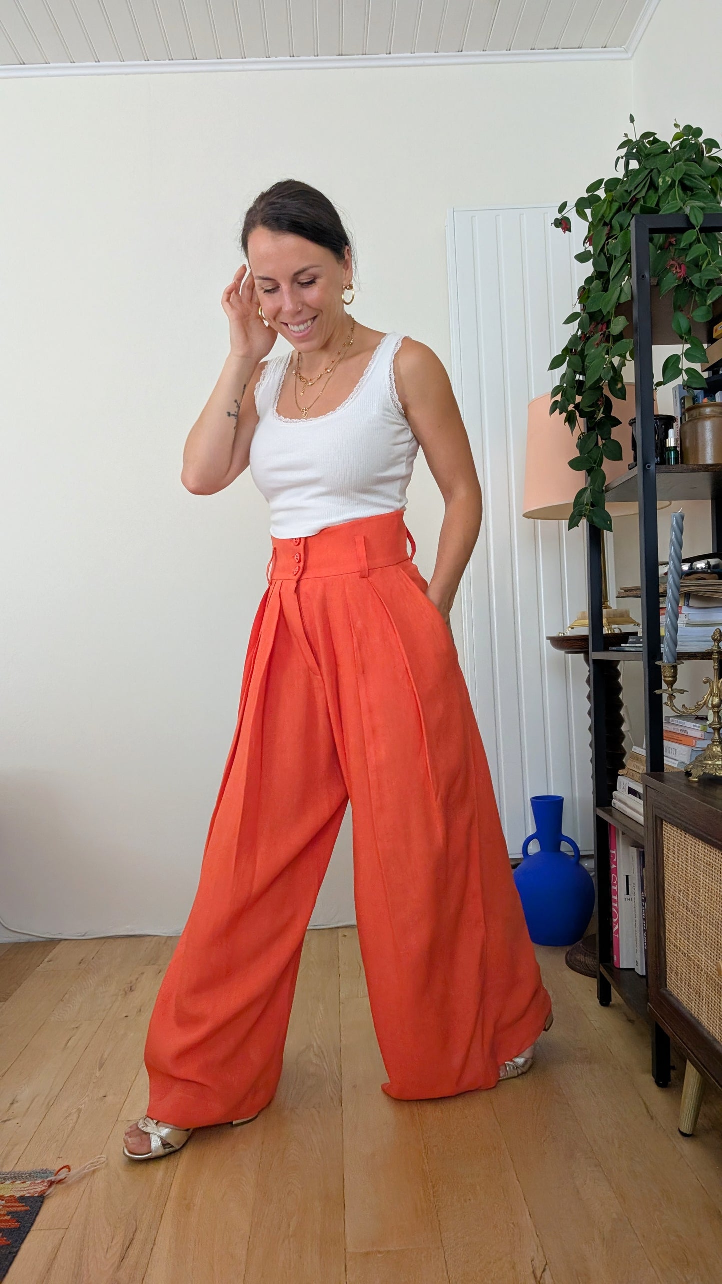 Pantalon palazzo Sonia Rykiel T38