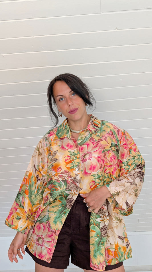 Blouse soie jusqu'au 44