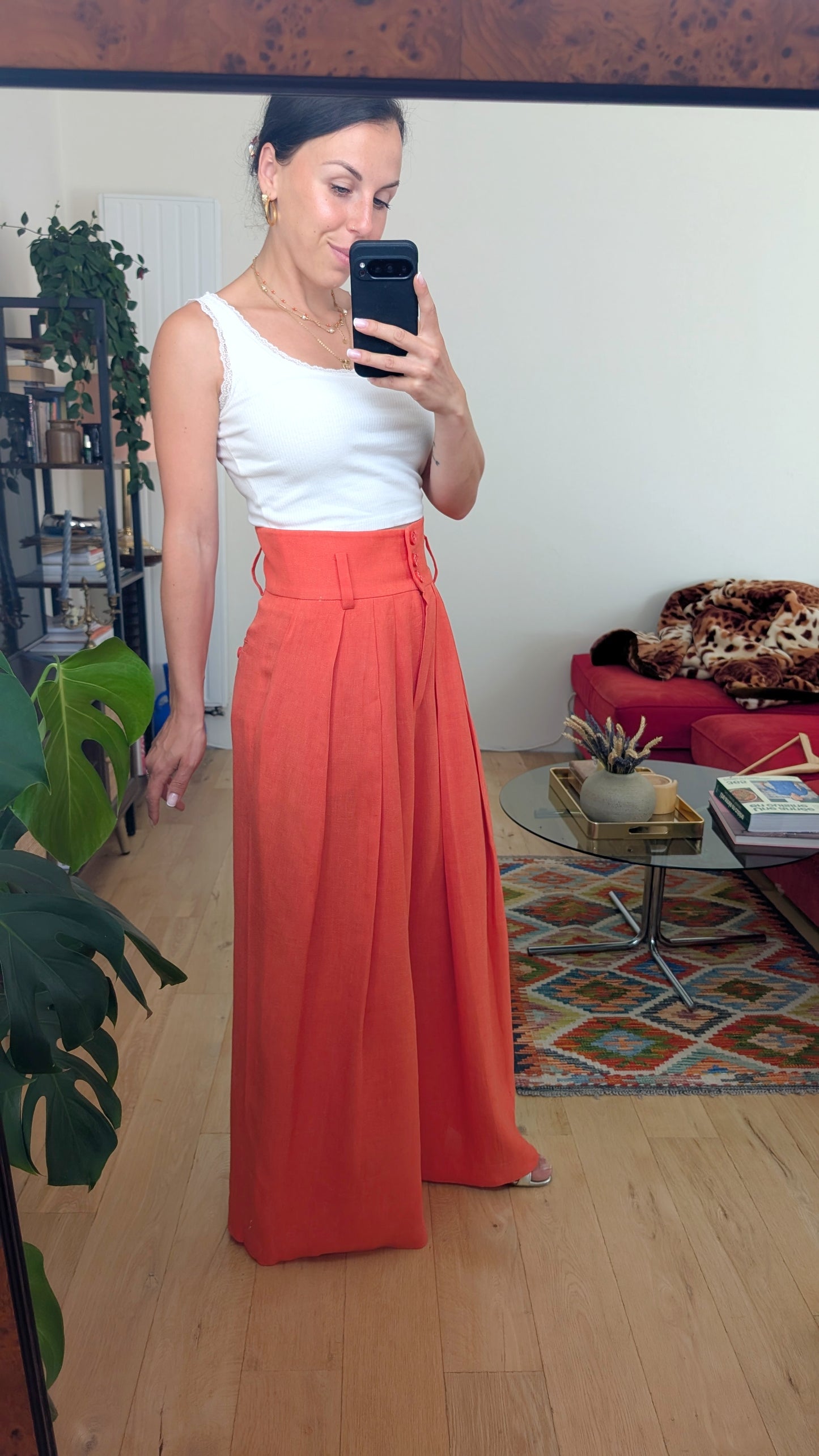 Pantalon palazzo Sonia Rykiel T38