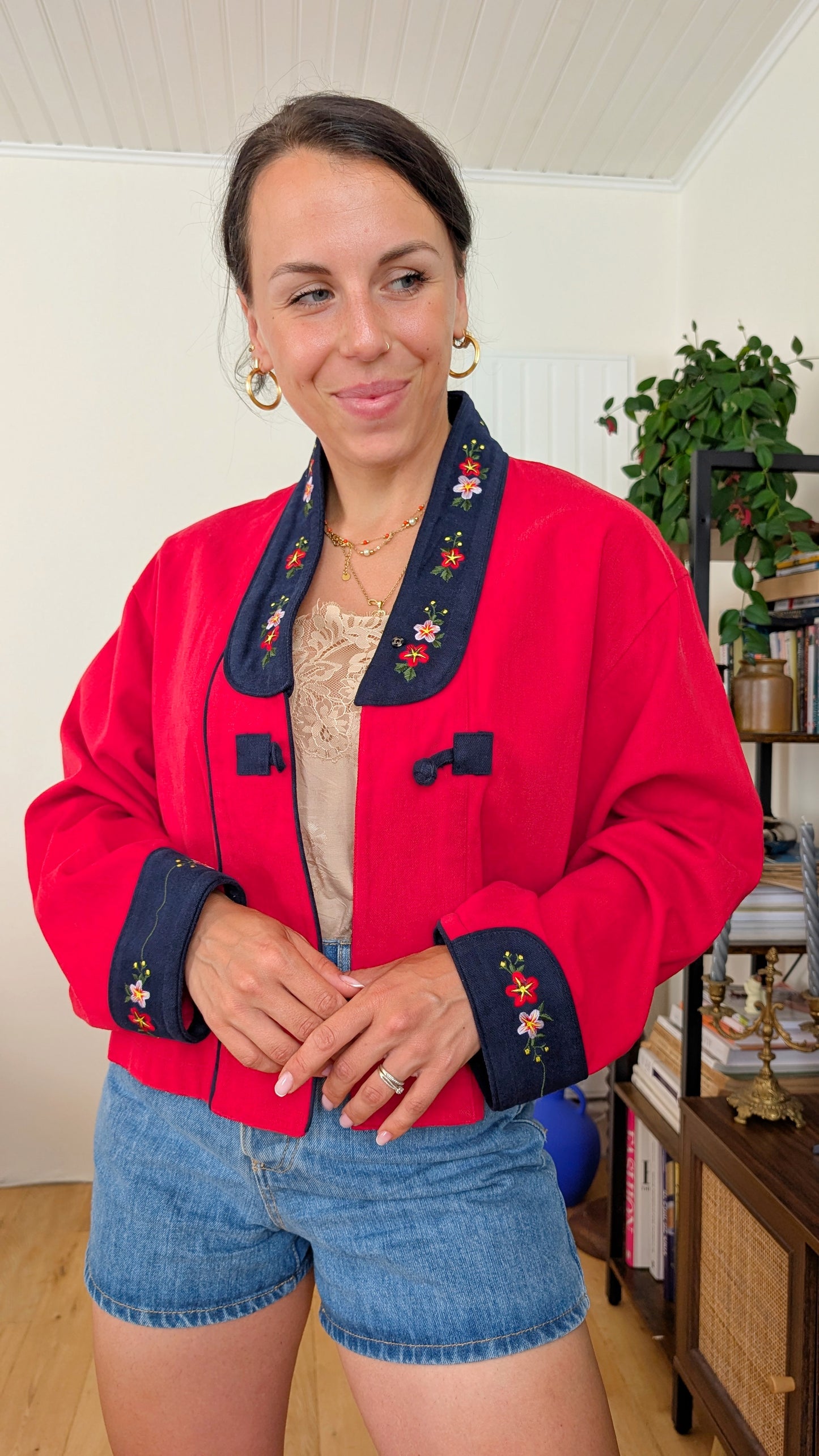 Veste courte coréenne coton T38/40/42