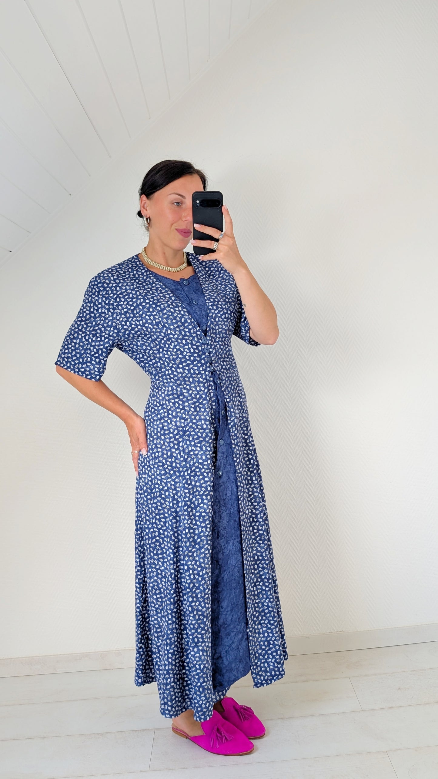 Robe 90s viscose T40-42