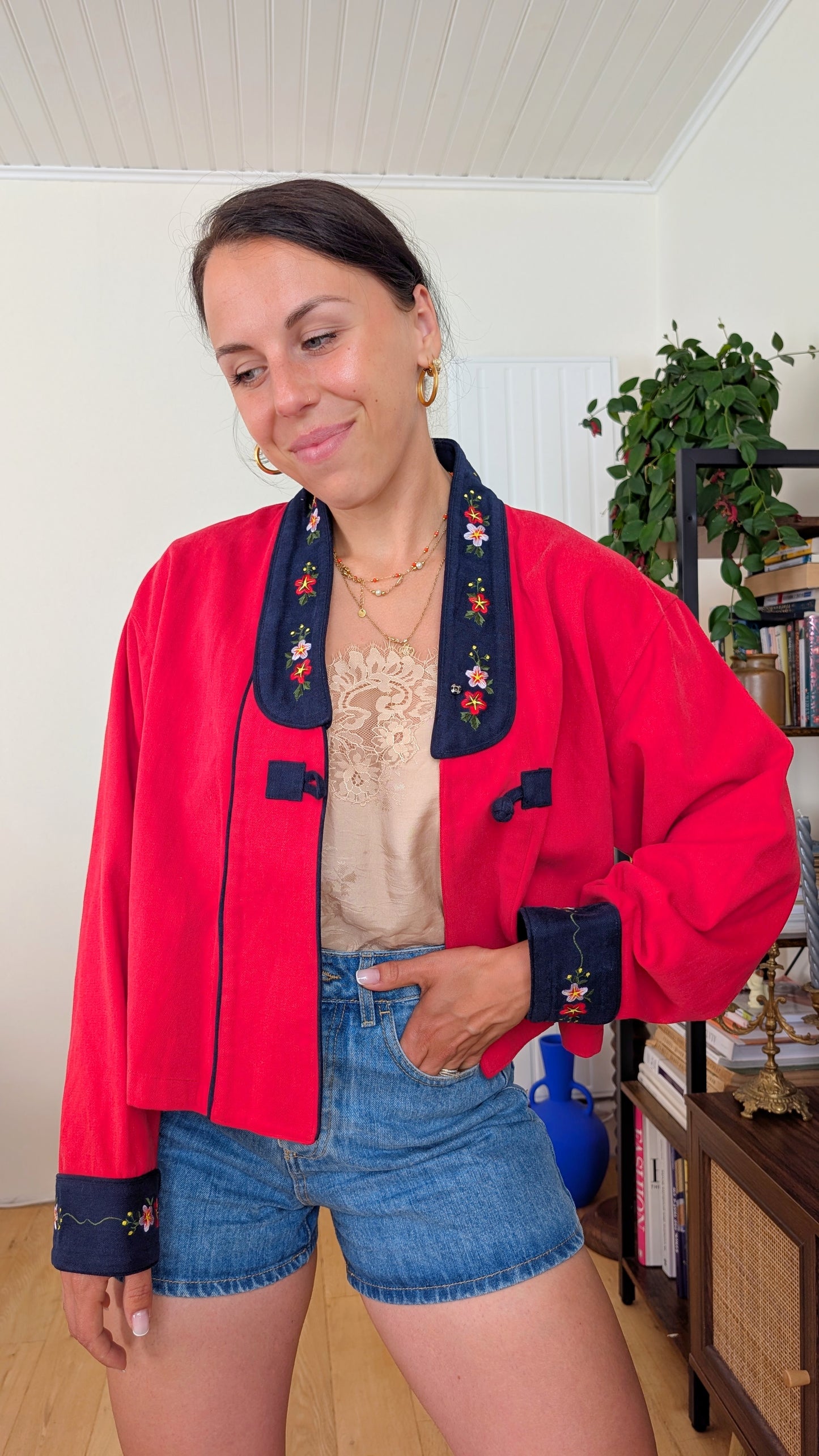 Veste courte coréenne coton T38/40/42
