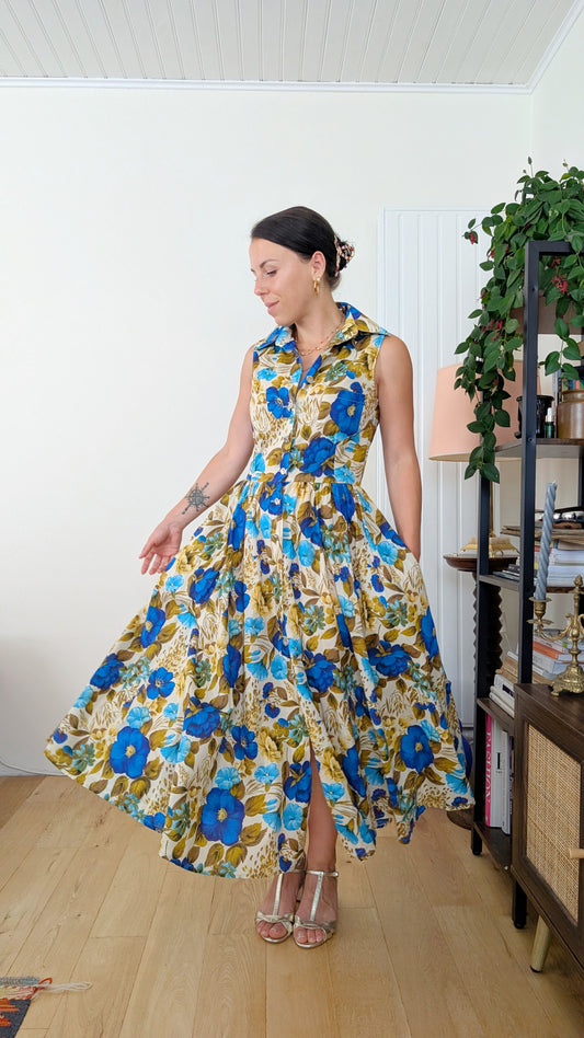 Robe coton 80s T36