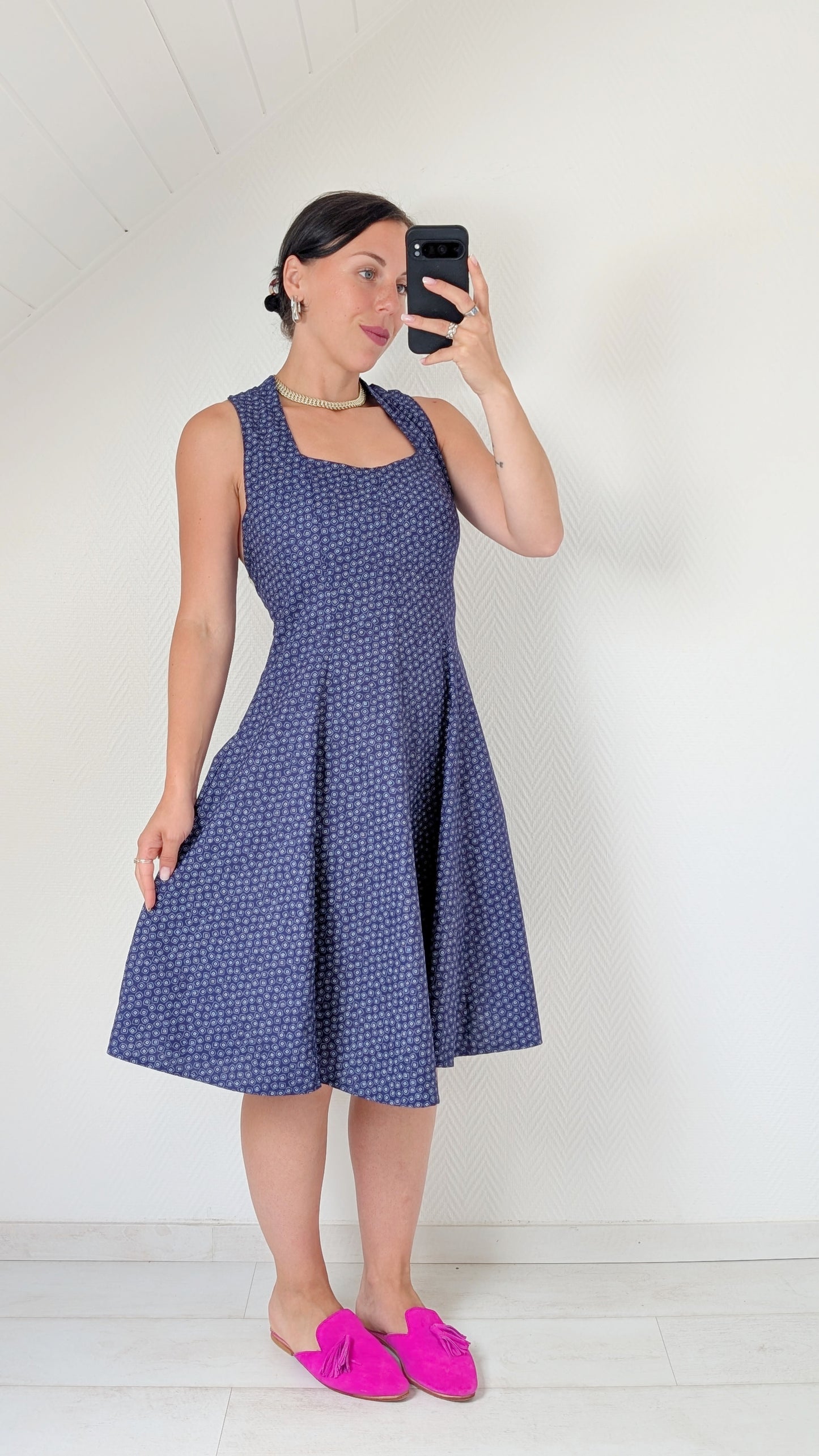 Robe 70s coton T36