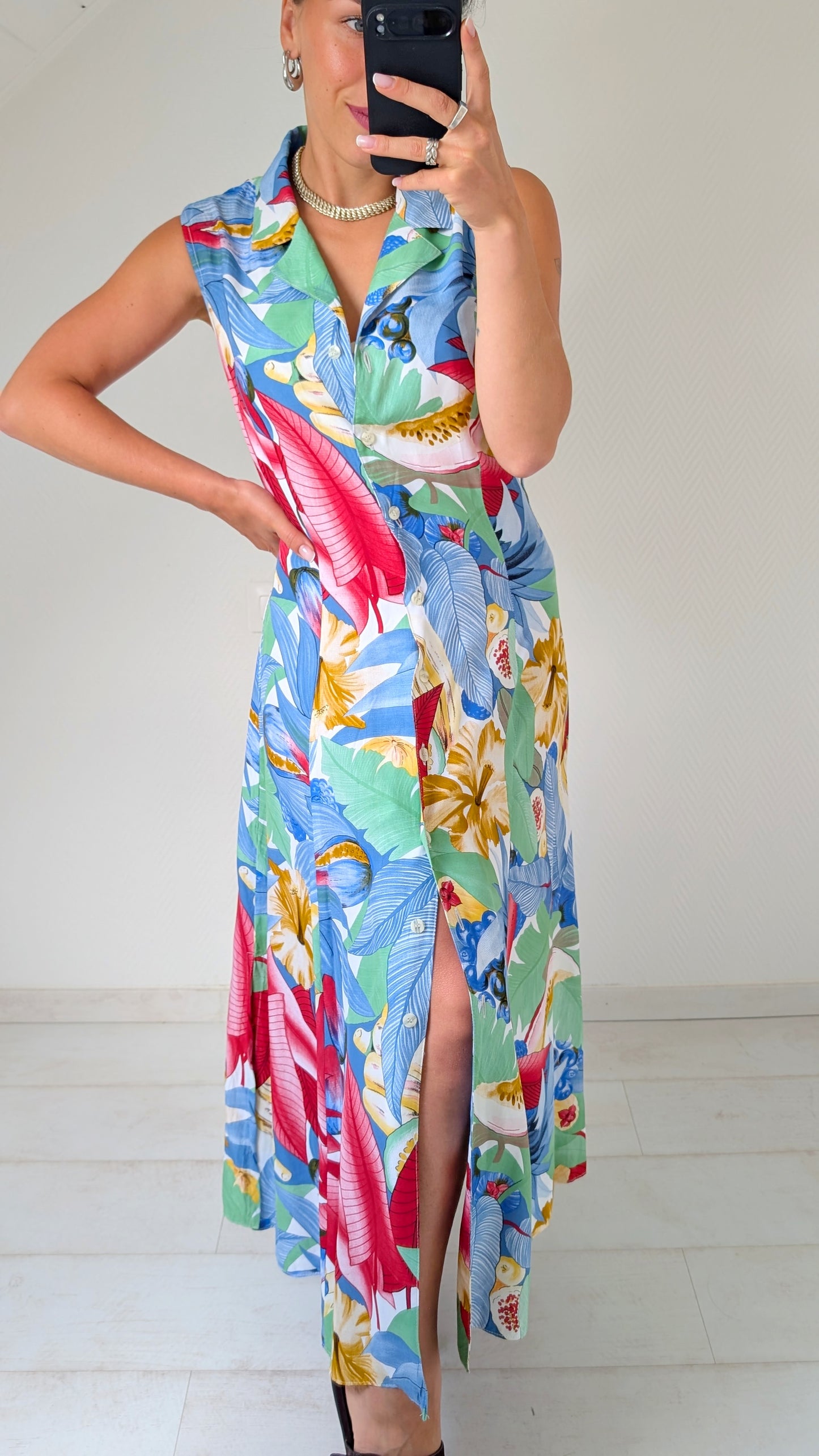 Robe 90s viscose T38