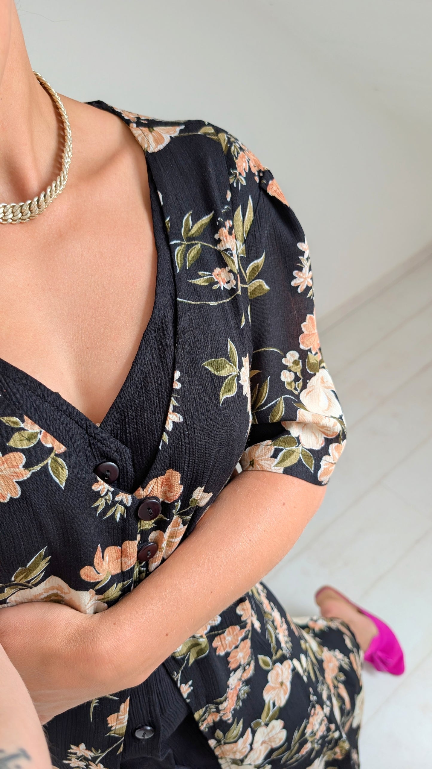 Robe 90s viscose T40-42