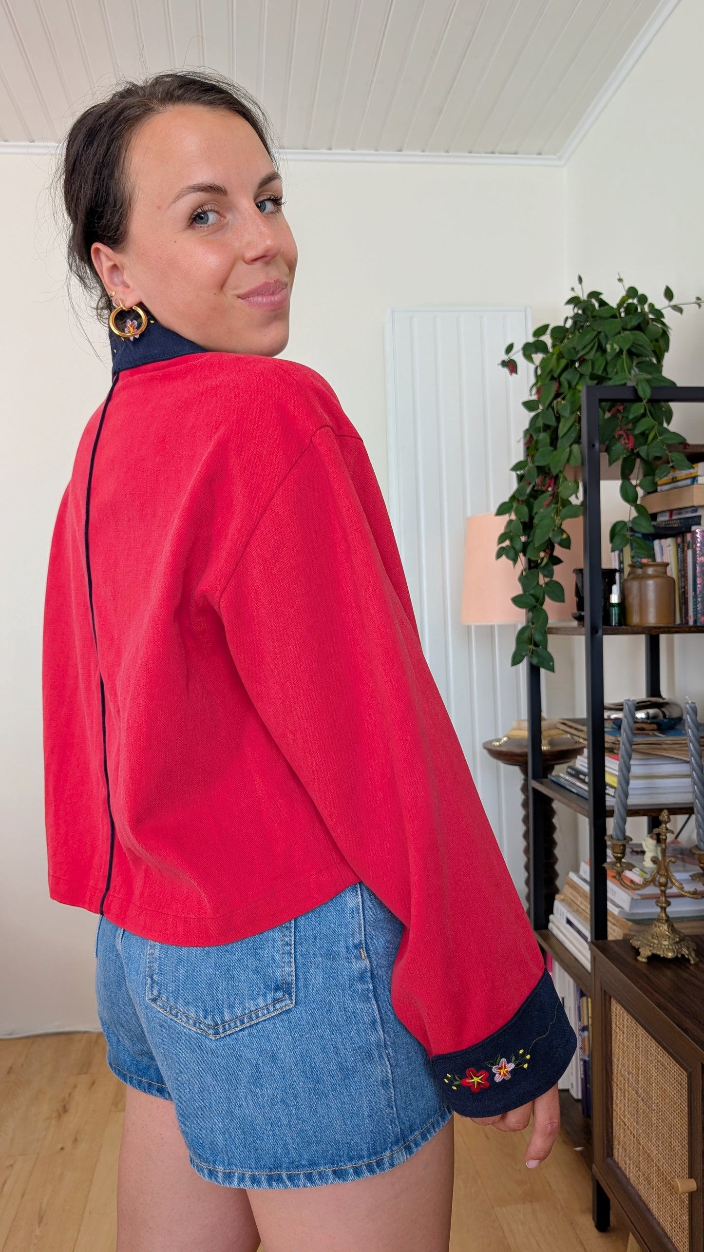 Veste courte coréenne coton T38/40/42