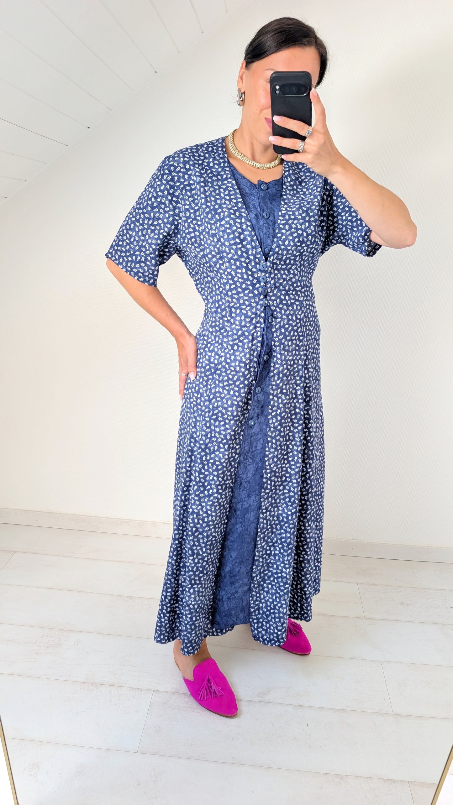 Robe 90s viscose T40-42
