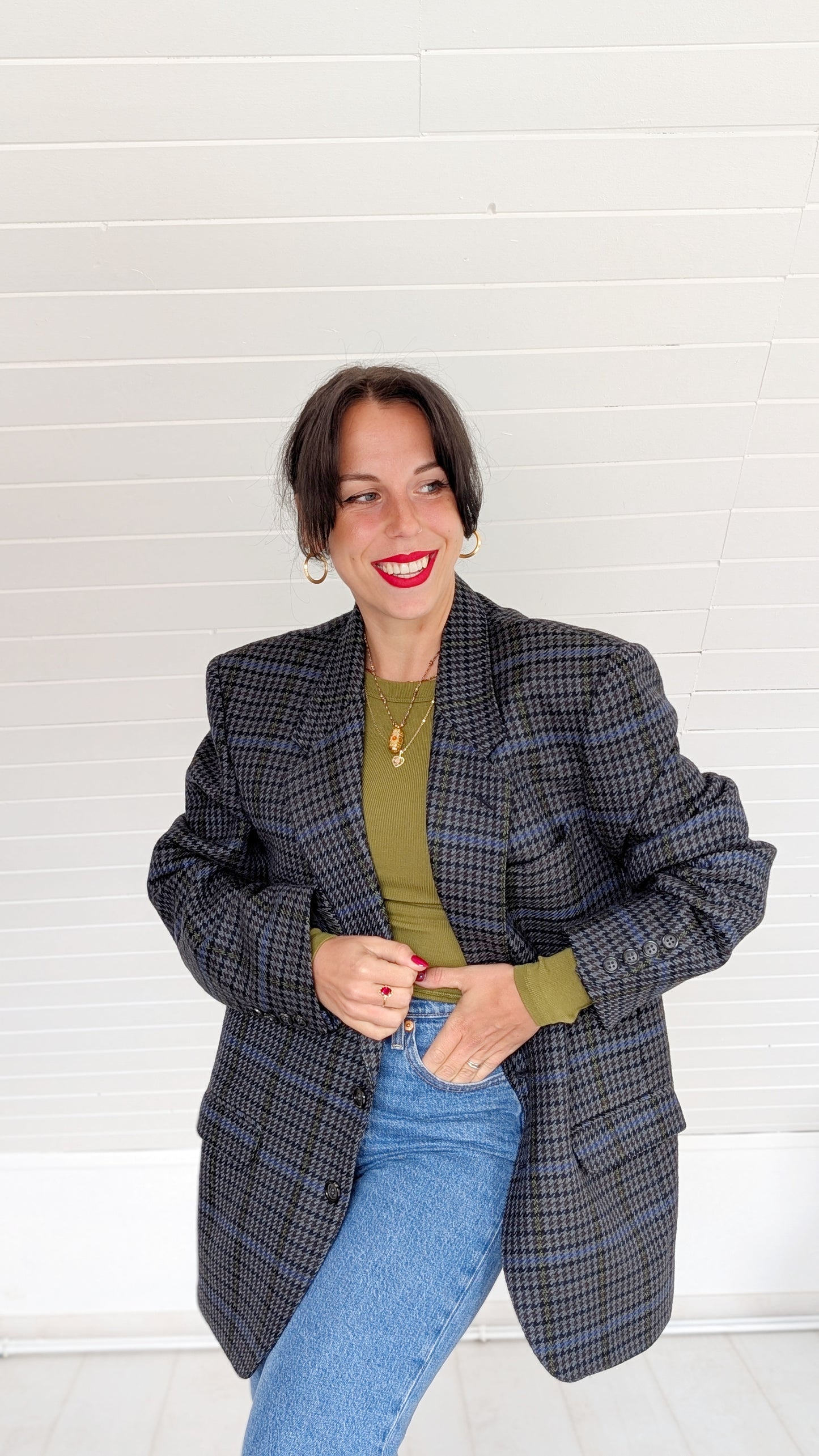 Blazer pure laine fabriqué en France T42