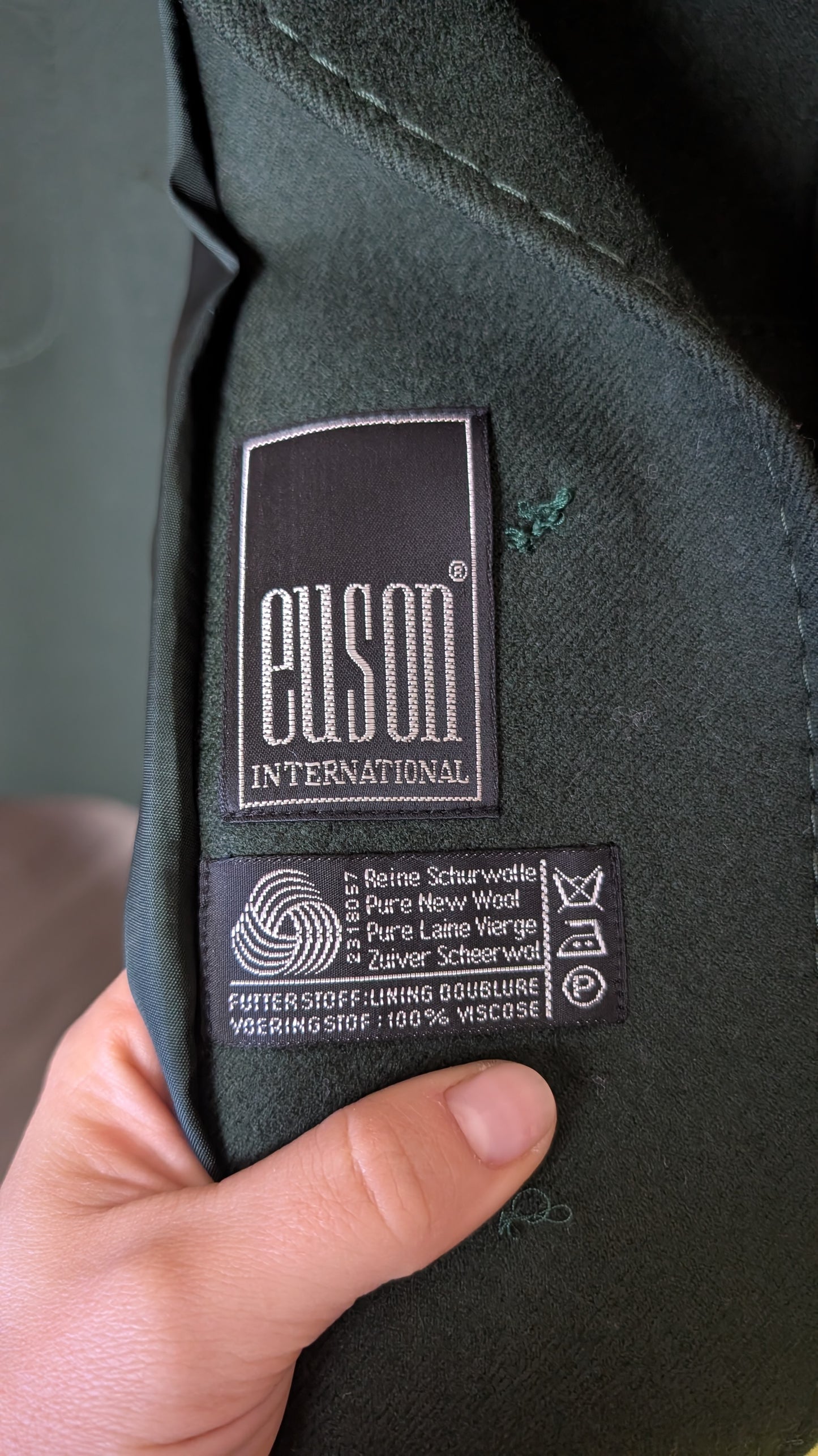 Manteau laine 1960 T38