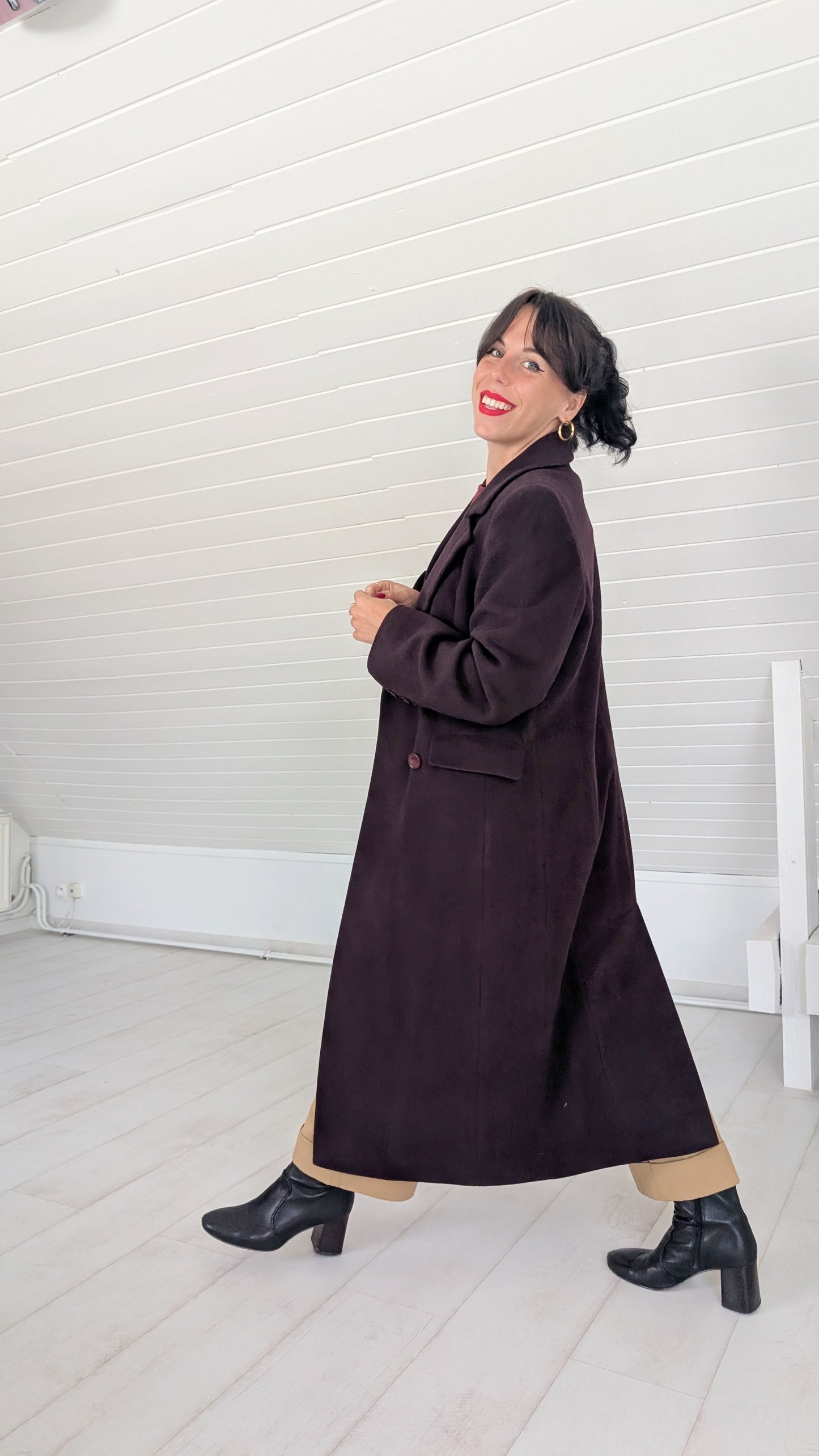 Manteau pure laine T36-38
