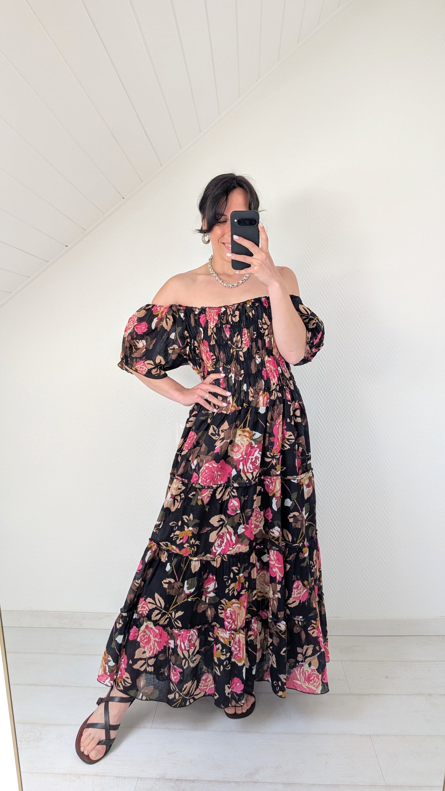 Robe ample coton du 38 au 42