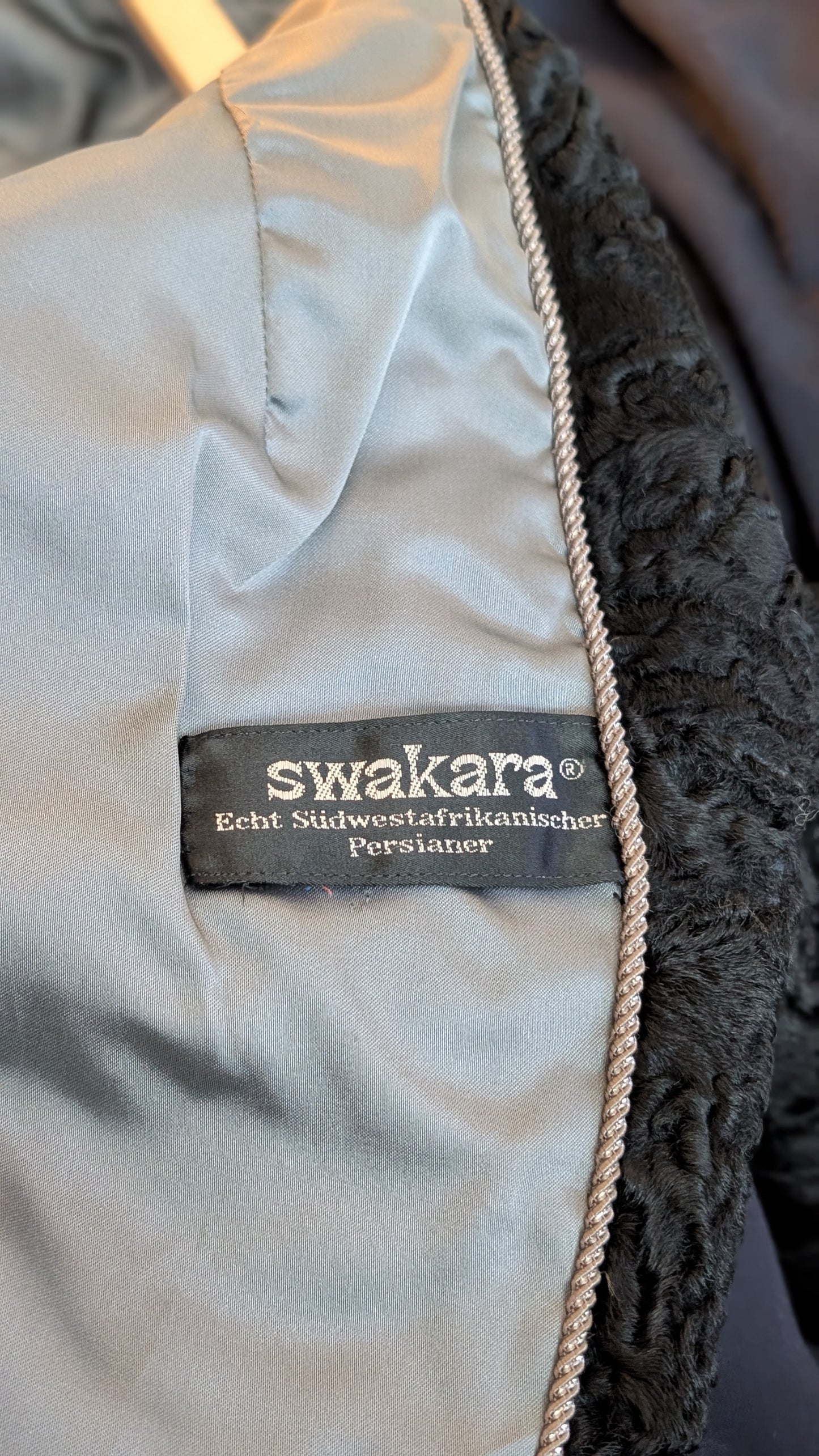 Veste/manteau astrakan 1960 T38