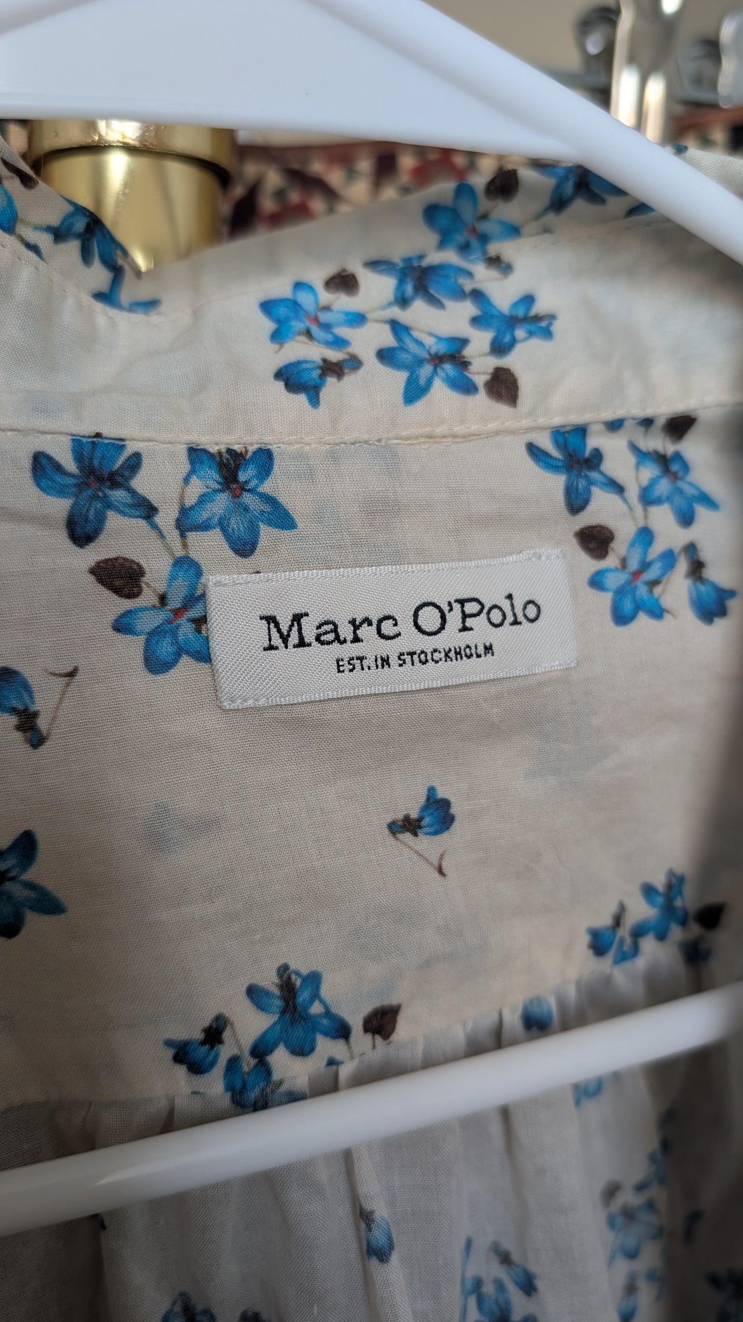 Chemise fleurie coton T38-40