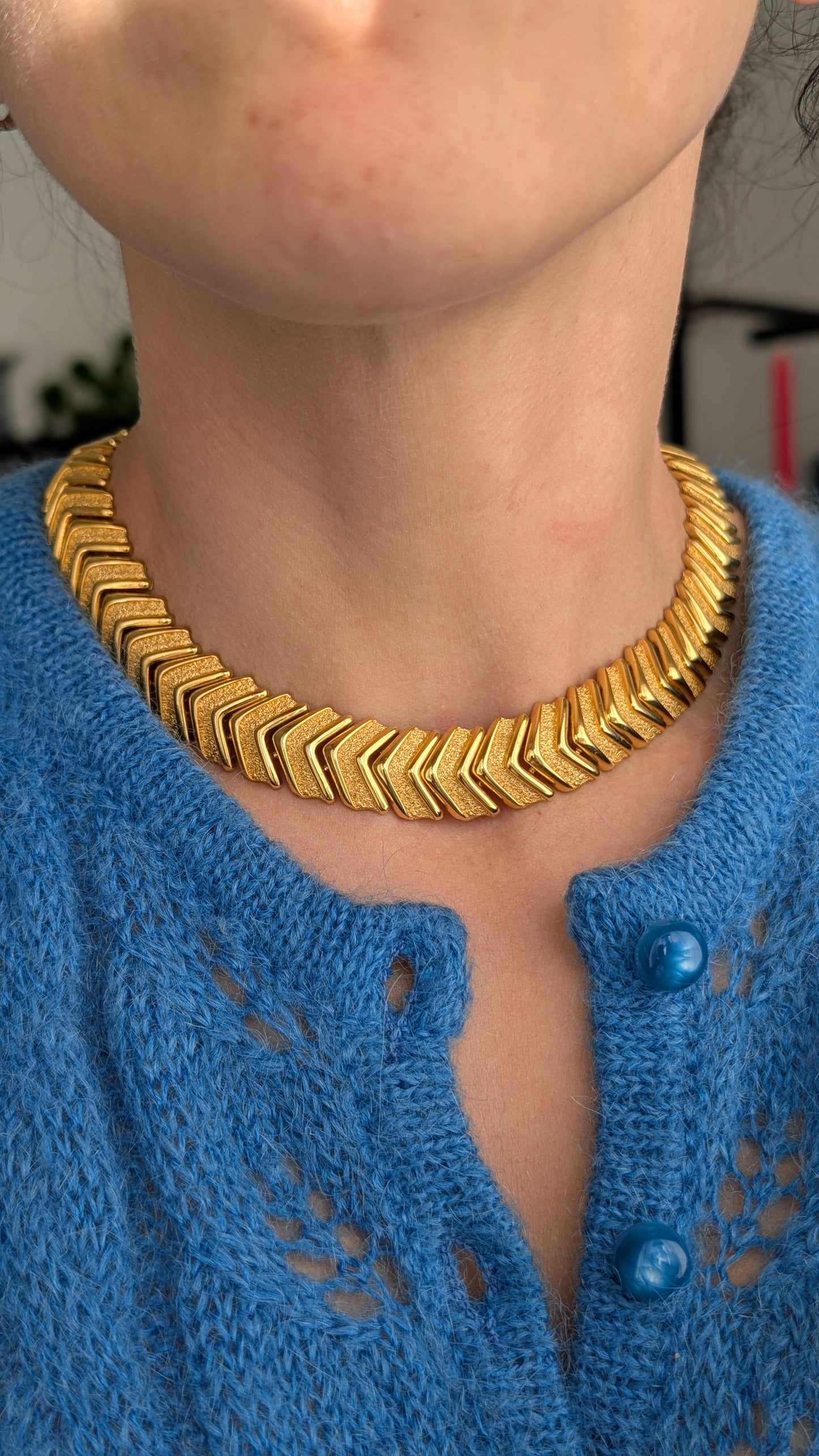 Parur 80s collier et bracelet