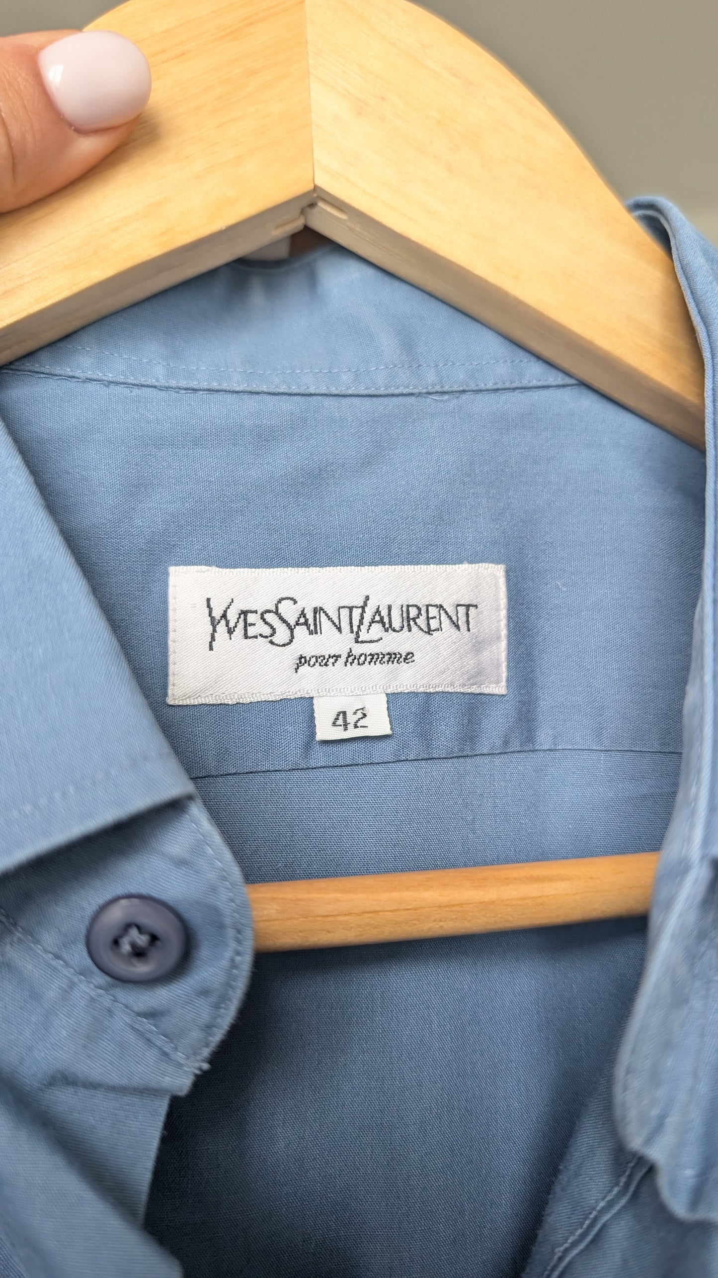Chemise YSL 90s du 34 au 44
