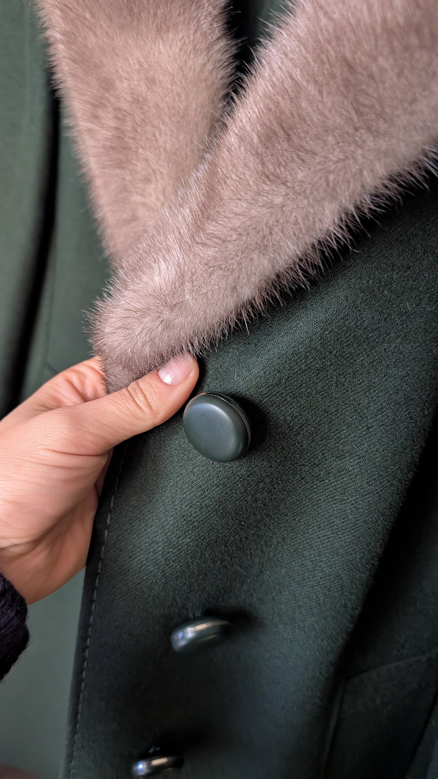 Manteau laine 1960 T38