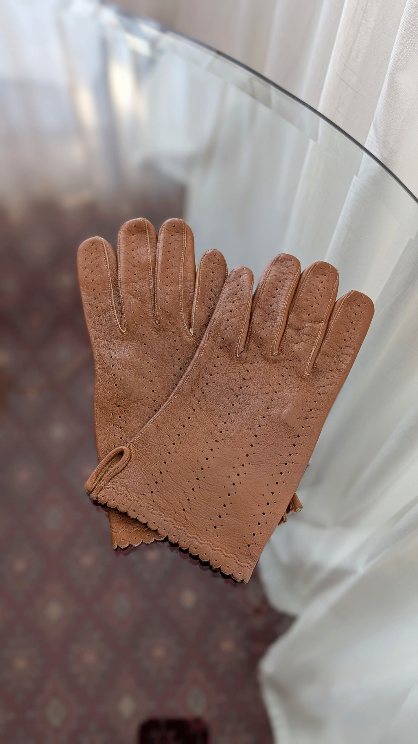 Gants en cuir 1960 cuir agneau