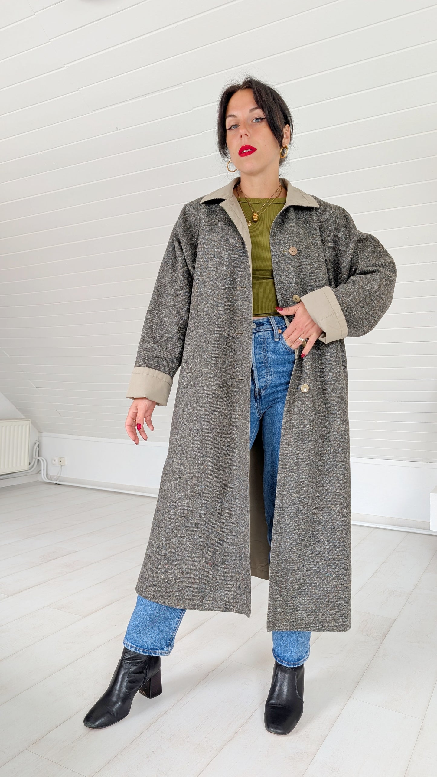 Manteau/Trench réversible 80 du 34 au 42