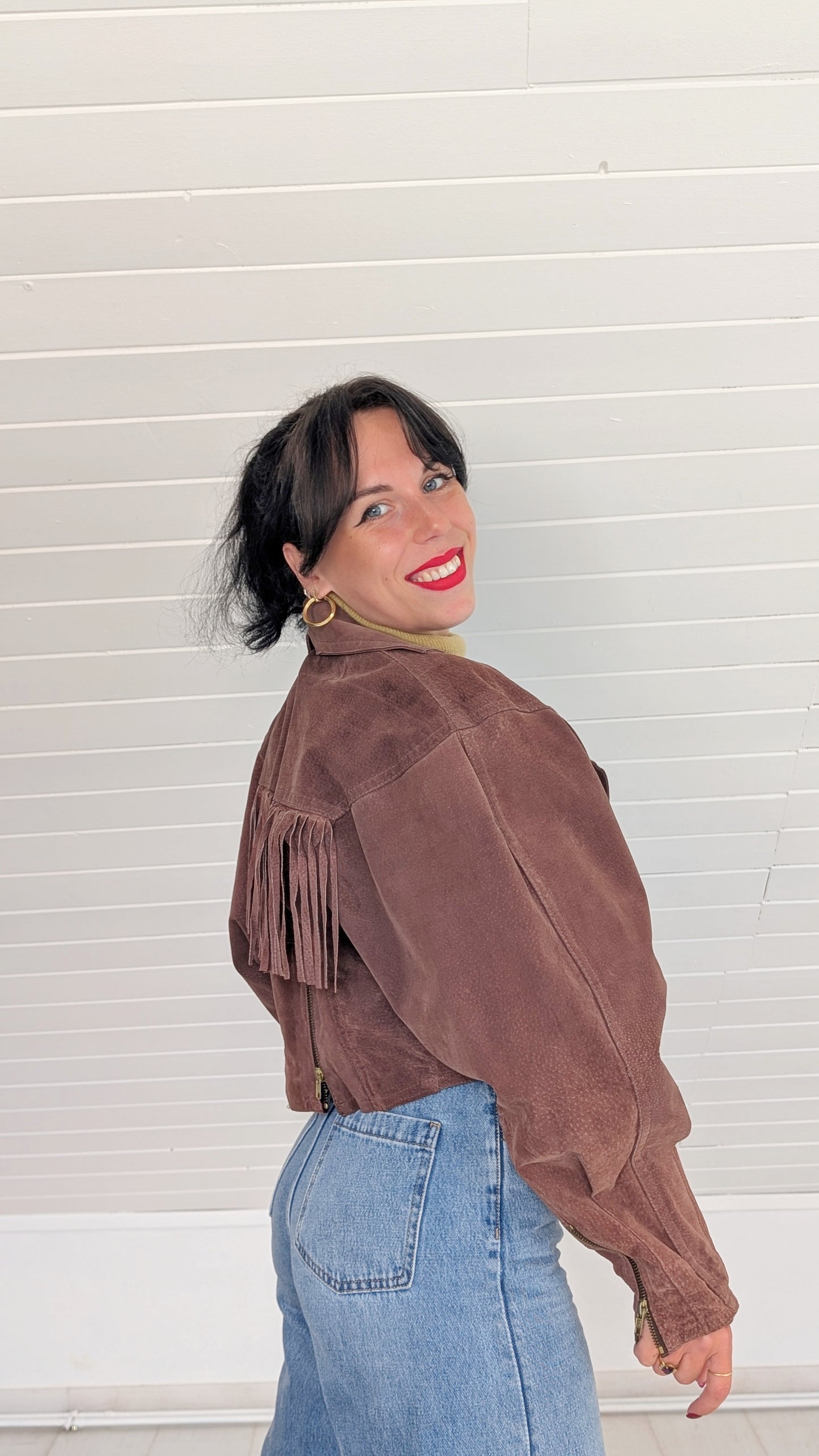 Perfecto daim 80s  du 34 au petit 42