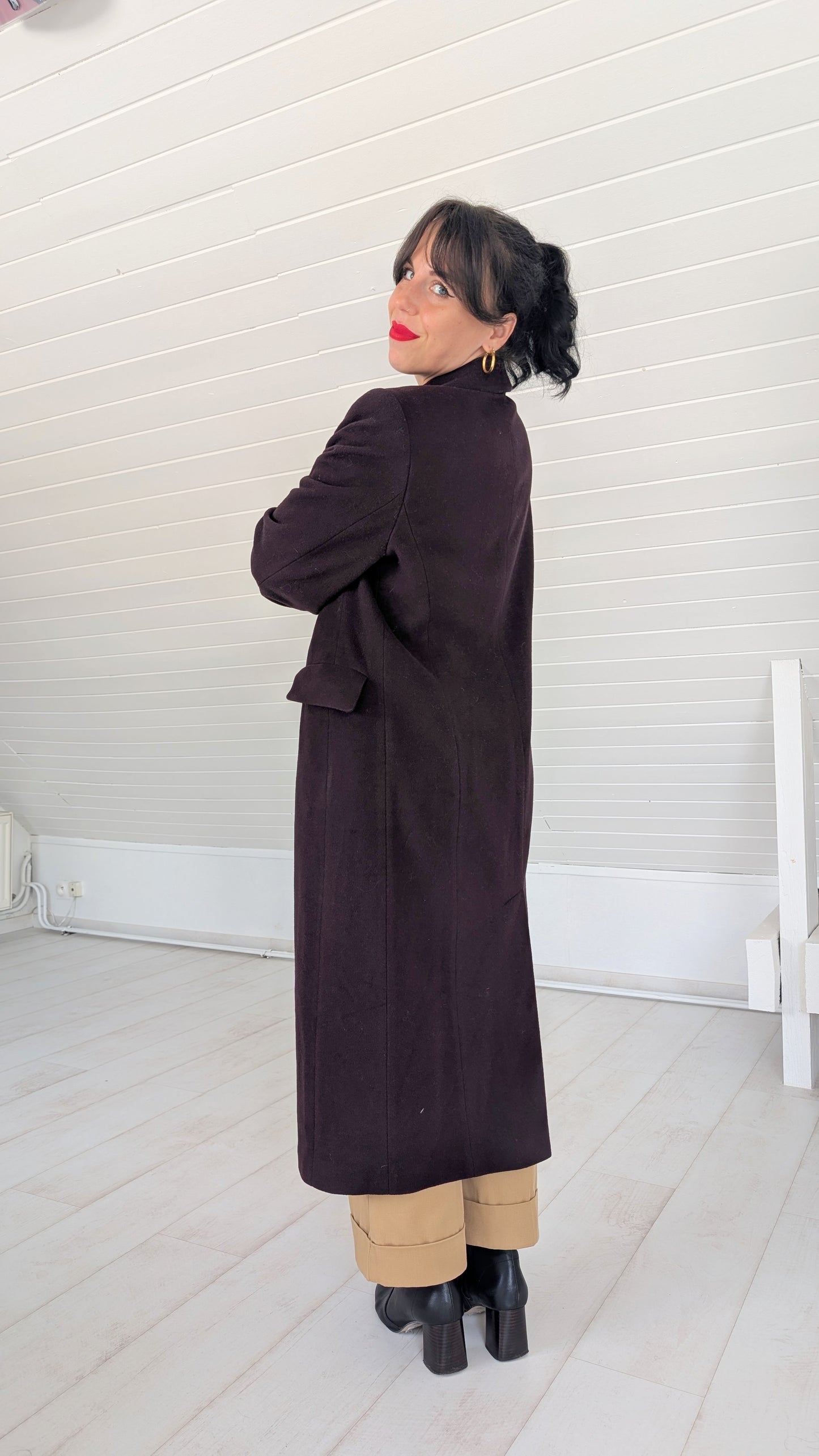 Manteau pure laine T36-38