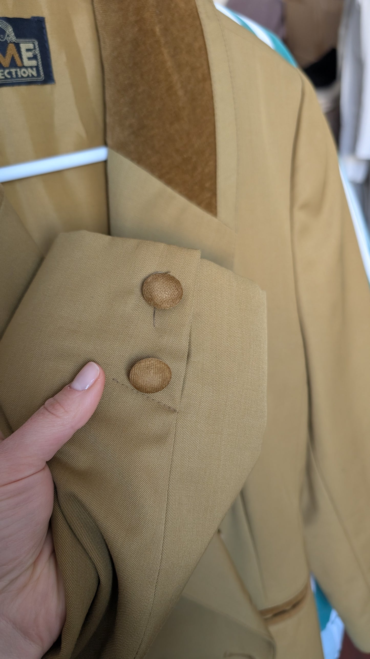 Blazer laine 80s T38