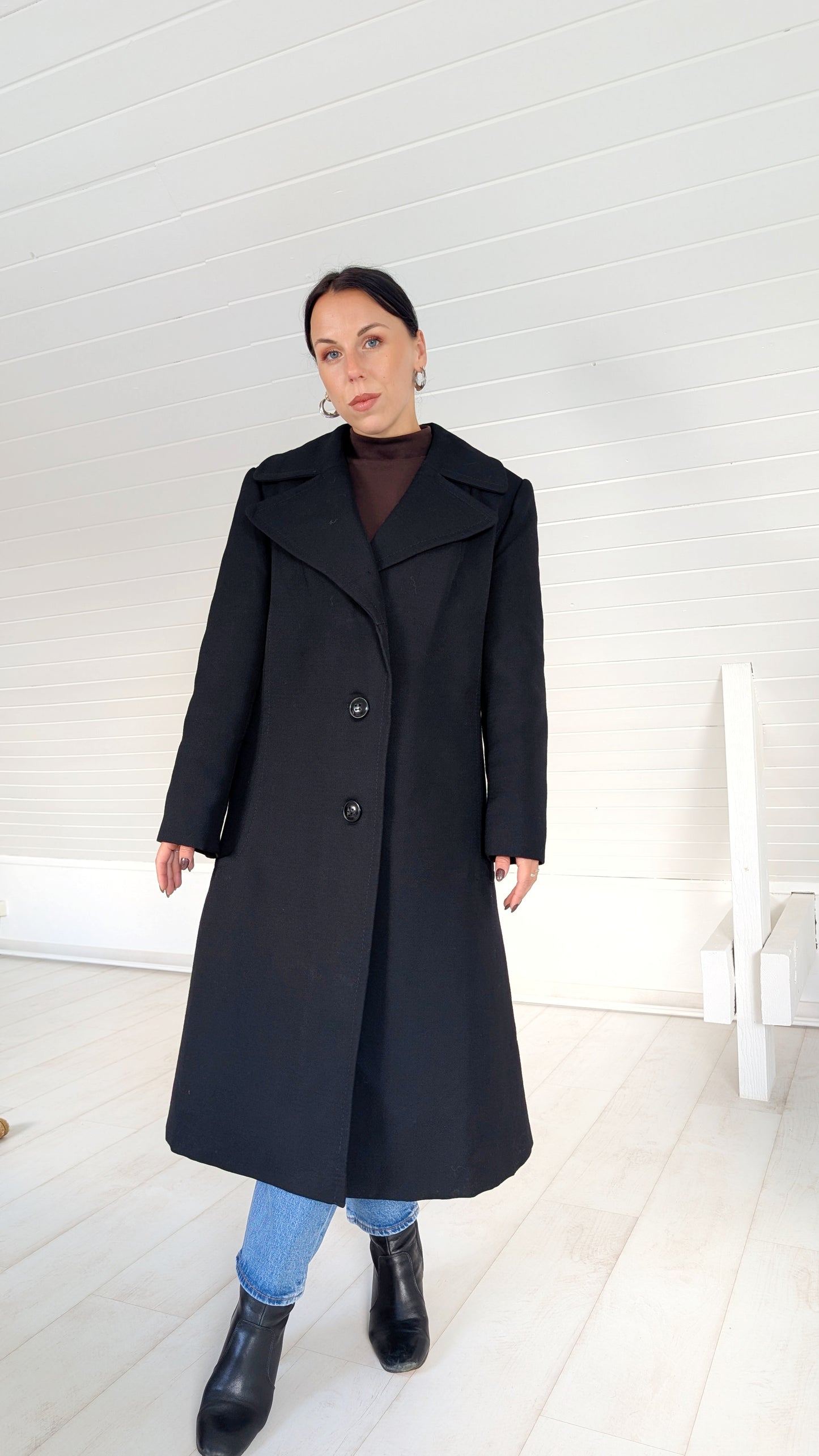 Manteau pure laine 1960 T40