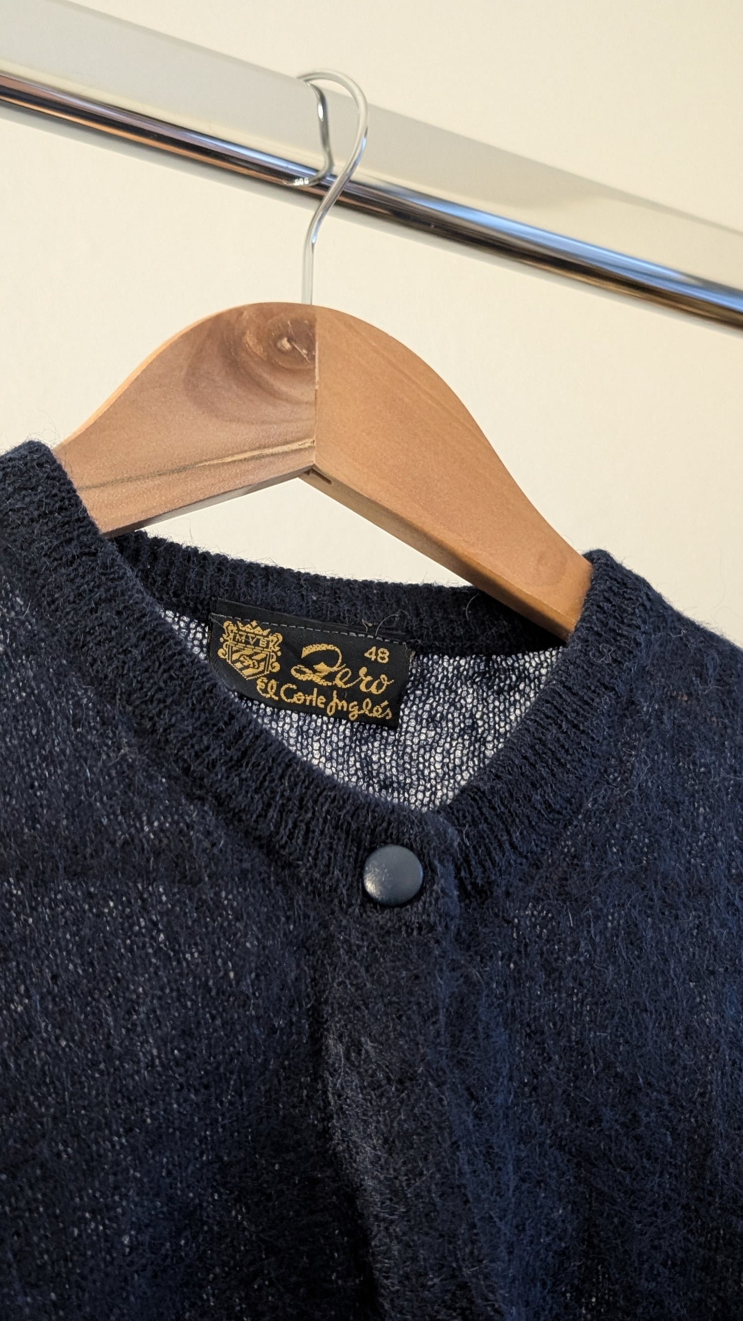 Cardigan mohair et laine T38-40