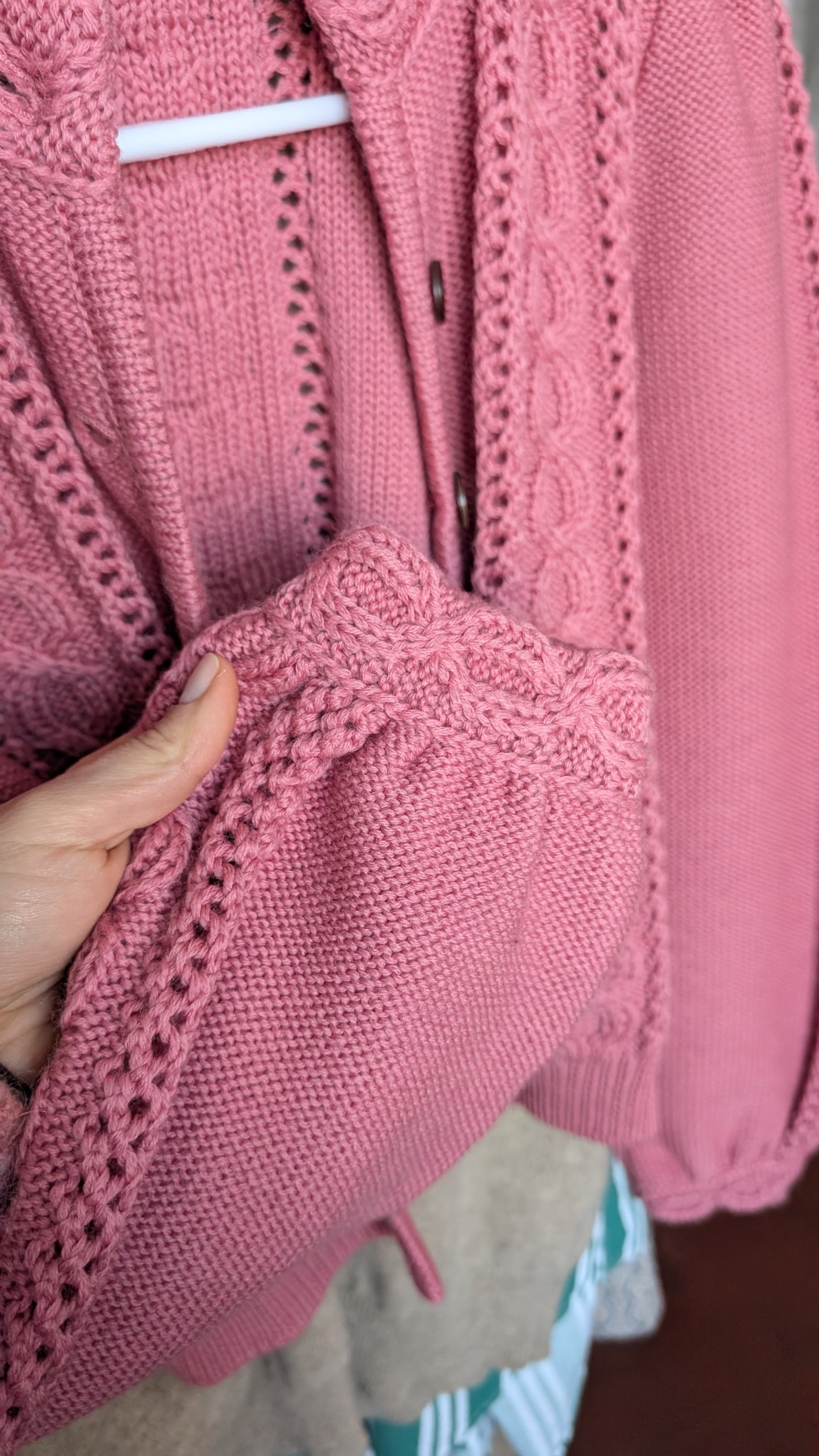 Cardigan autrichien laine T36