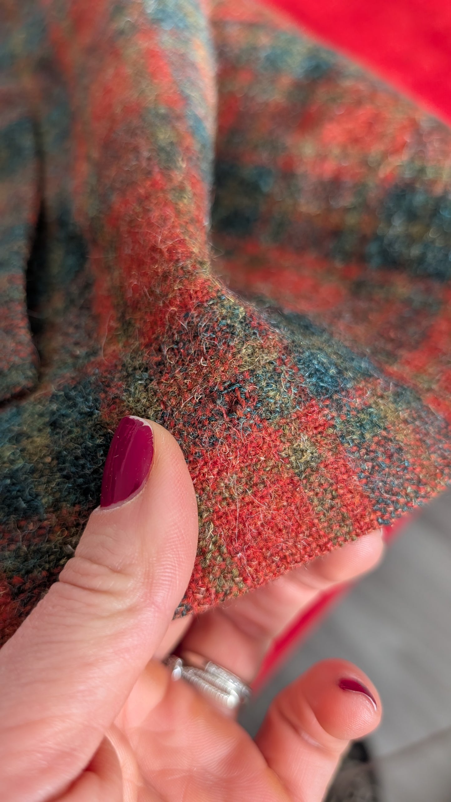 Manteau/veste laine 60s T38