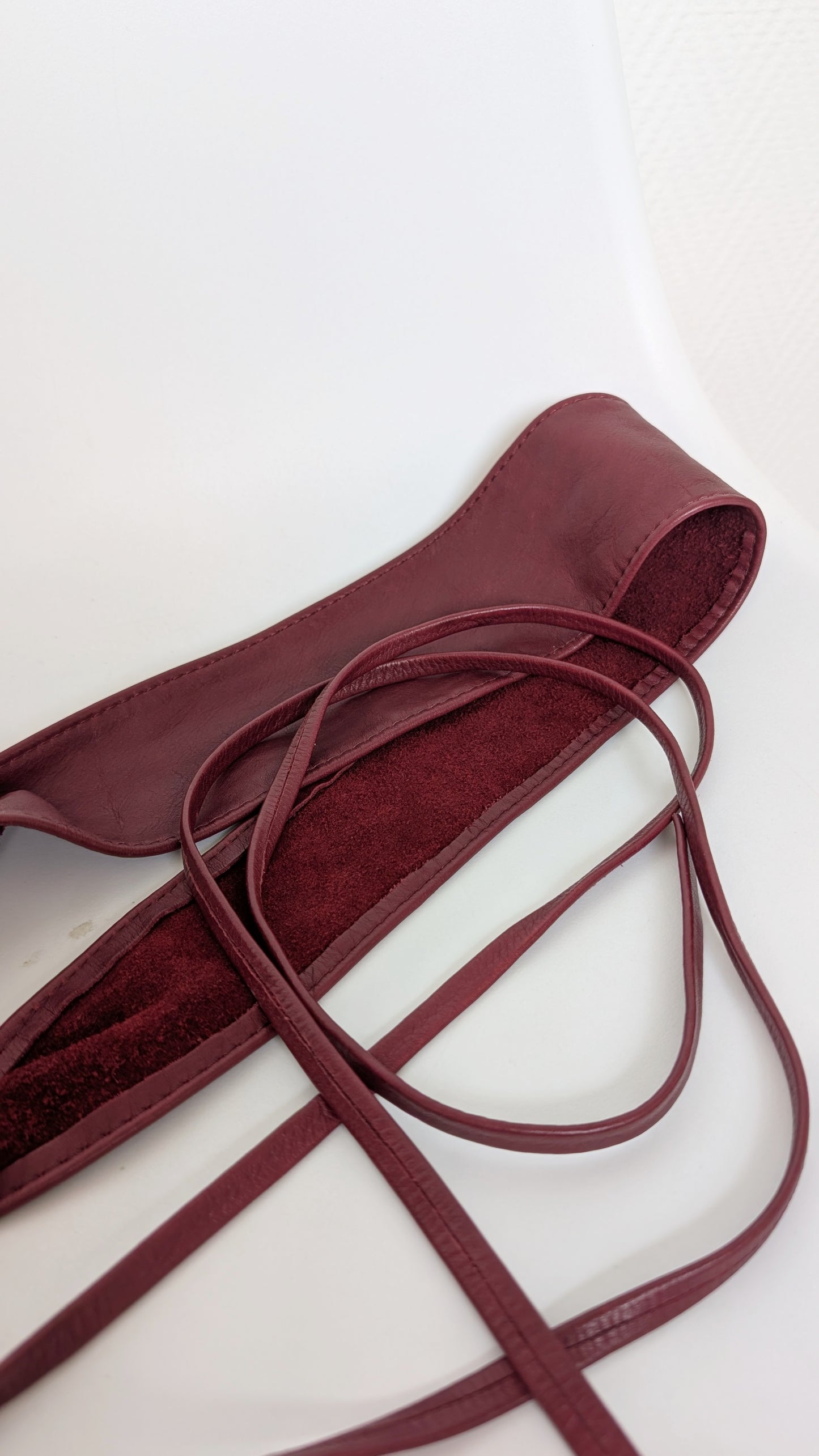 Ceinture en cuir réglable