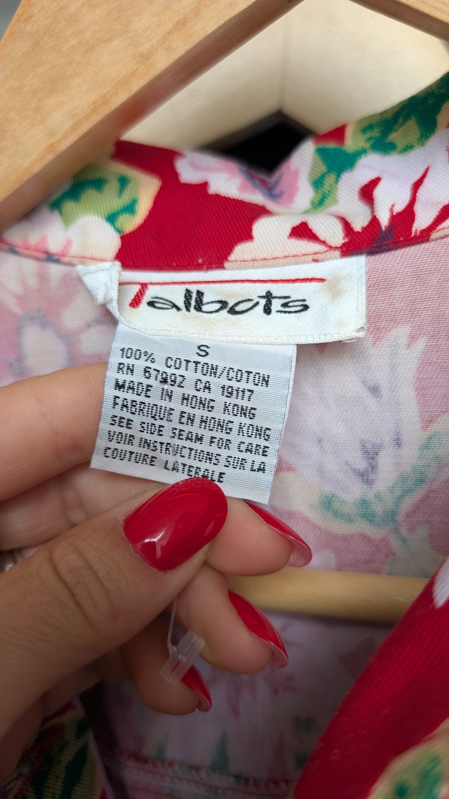 Veste sans manches coton 80s T40
