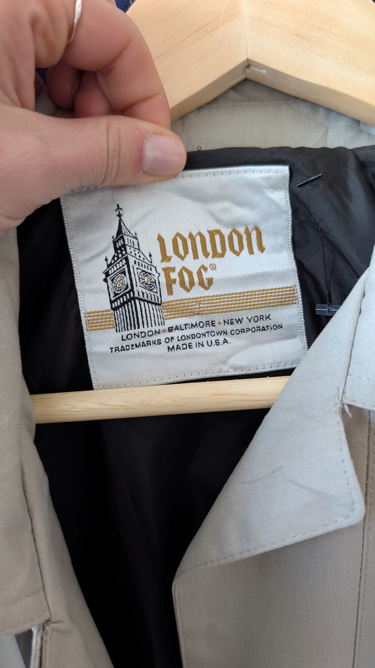 Trench London Fog du 34 au 42