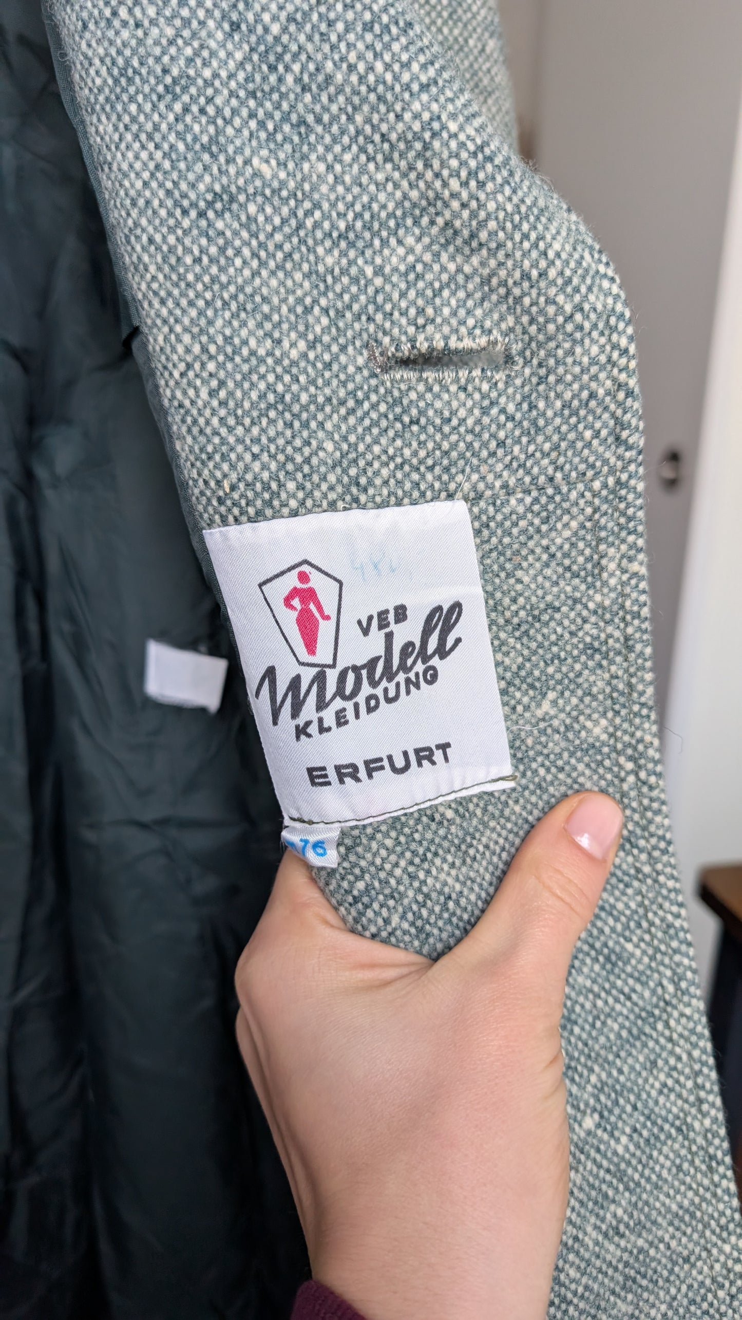 Manteau laine 70s T36-38