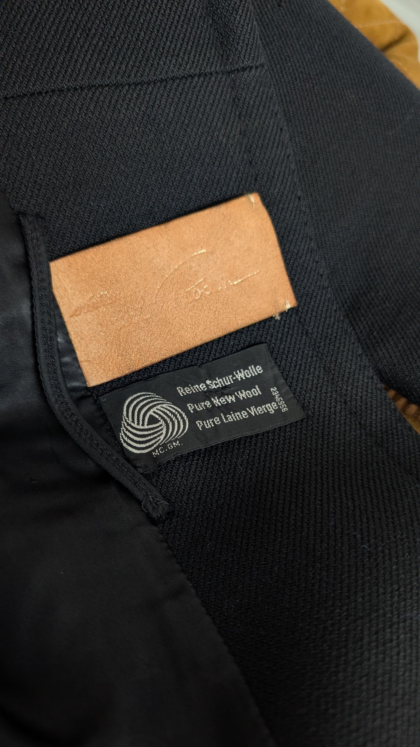 Manteau laine 1960 T36