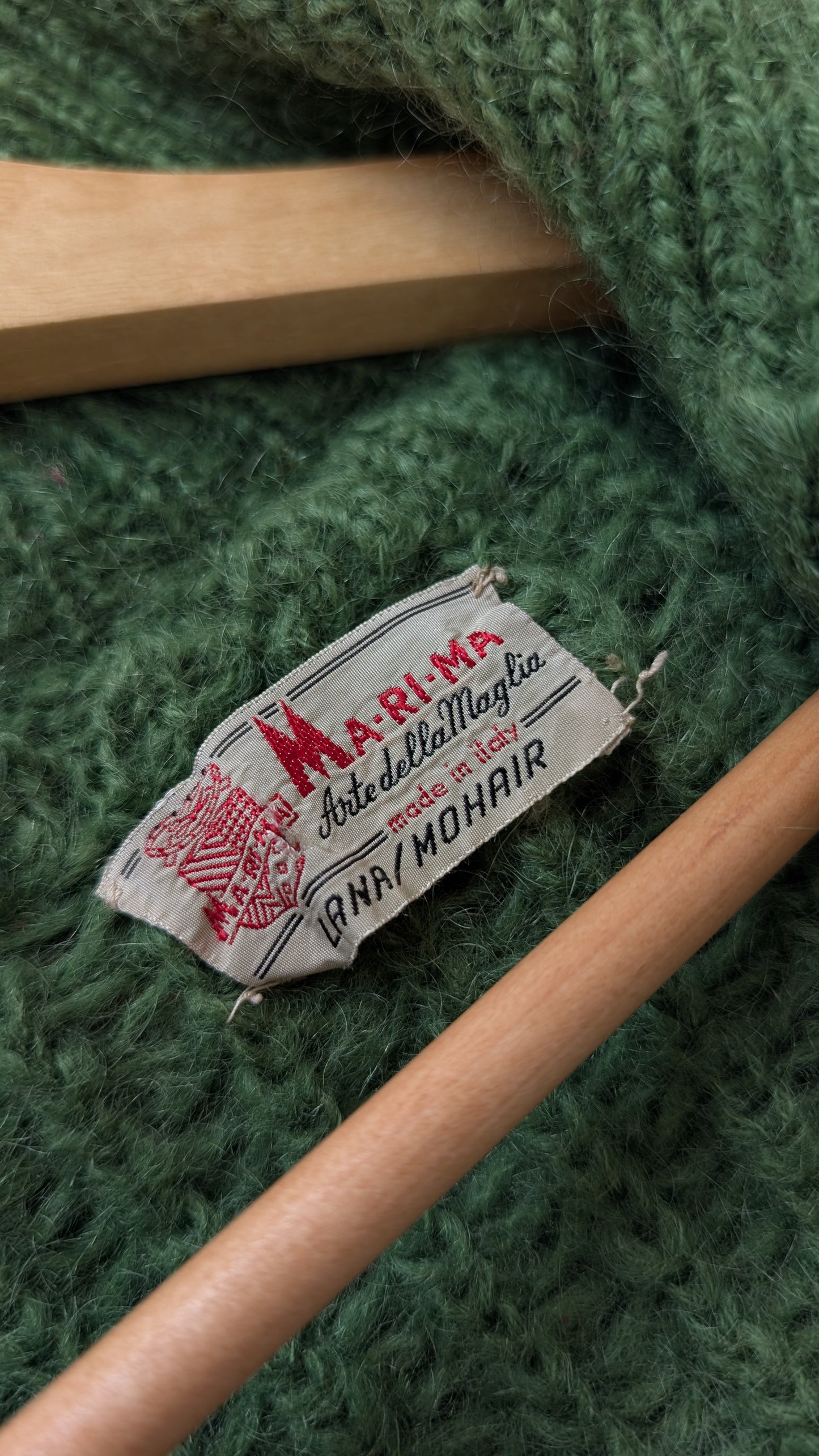 Pull 70s en laine mohair du 34 au 44
