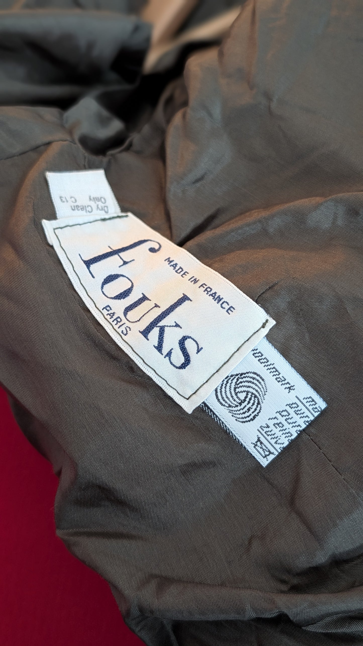 Blouson pure laine T40-42