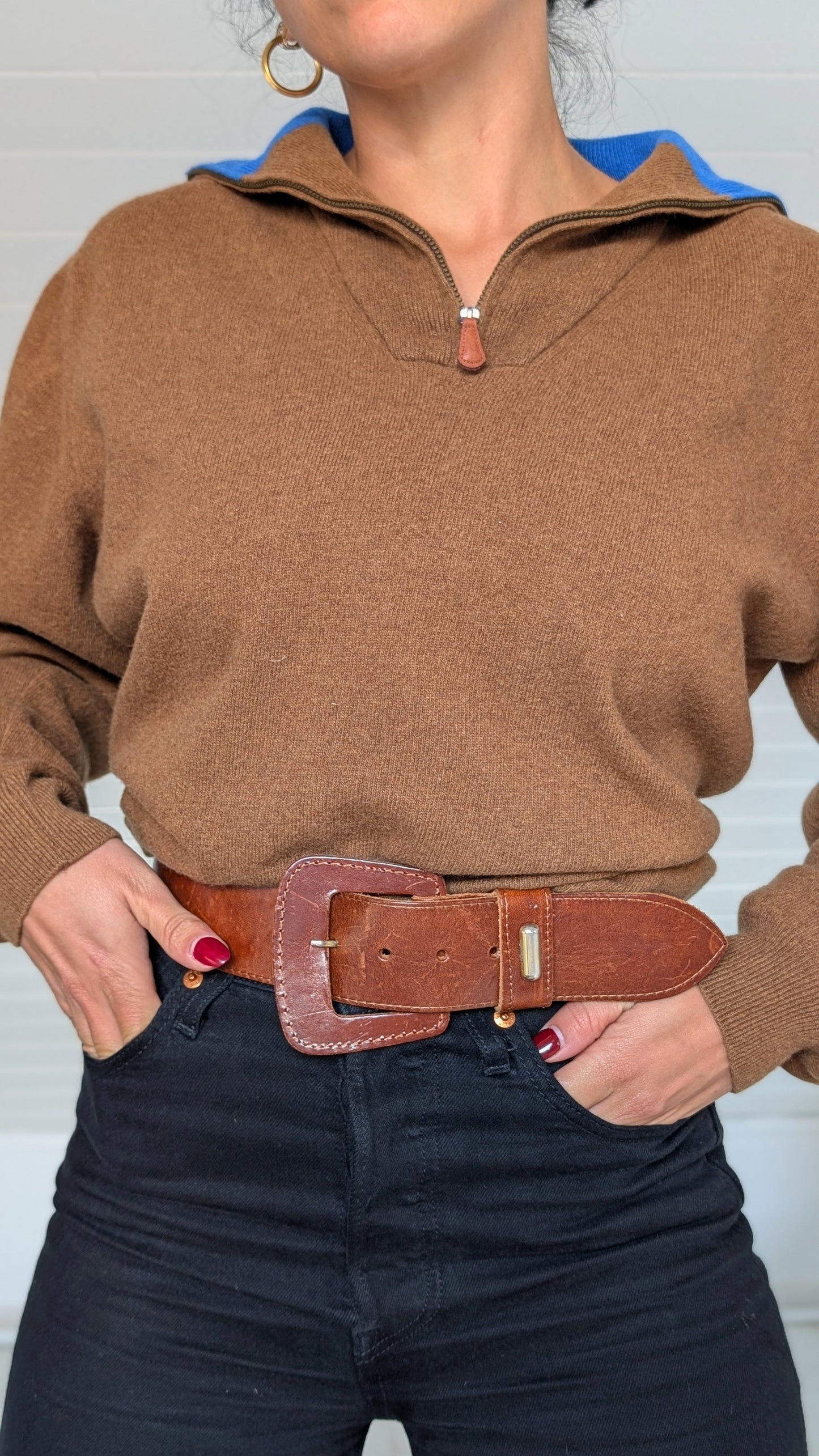 Ceinture cuir T36-38