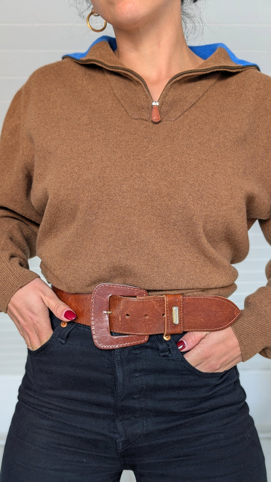 Ceinture cuir T36-38