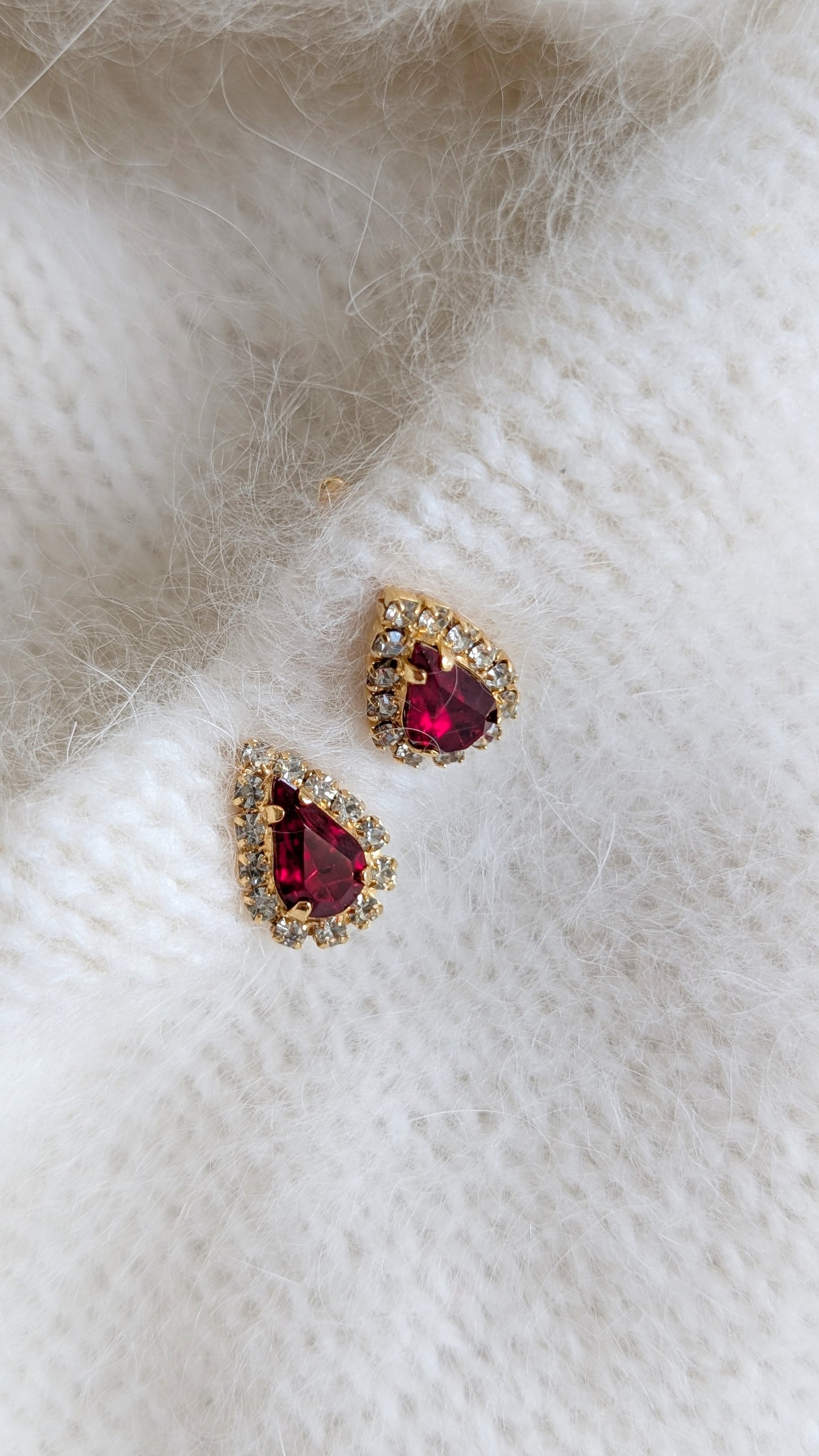 Boucles d'oreilles plaquées or neuves