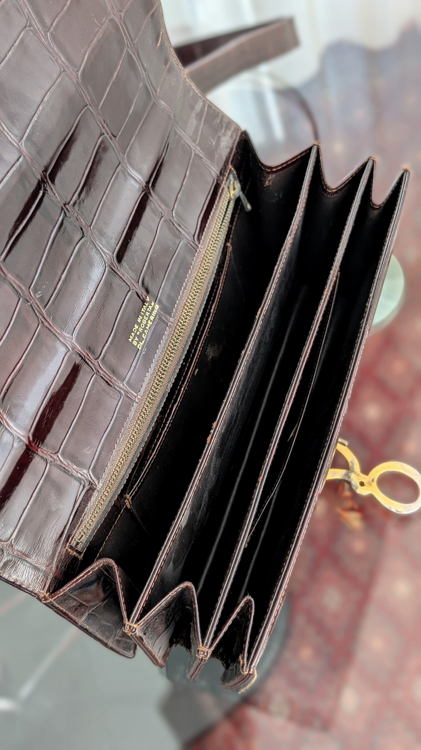 Sac cuir fabriqué en Italie