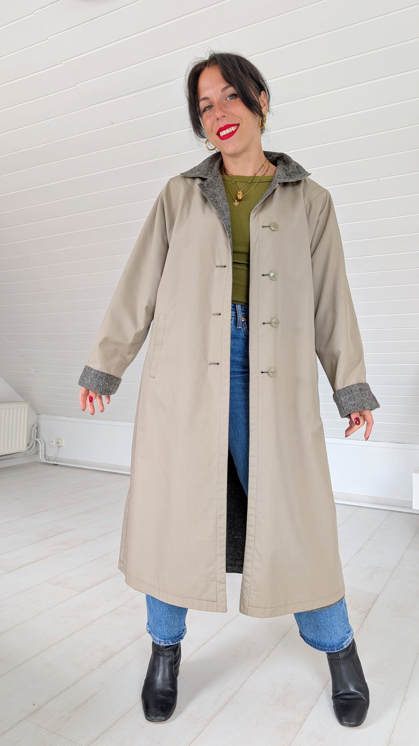 Manteau/Trench réversible 80 du 34 au 42
