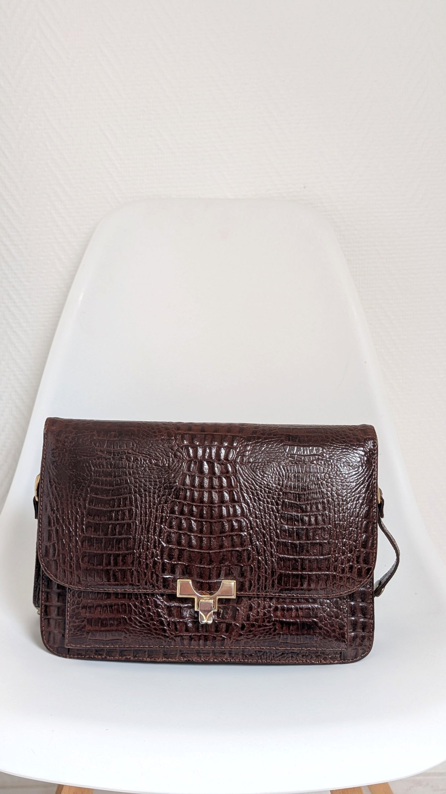 Sac cuir 70s