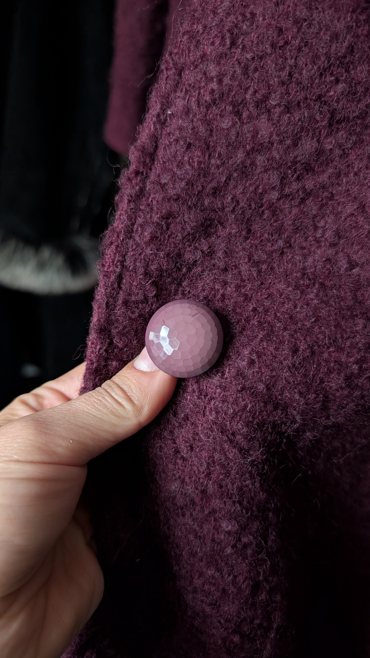 Manteau laine 70s T38